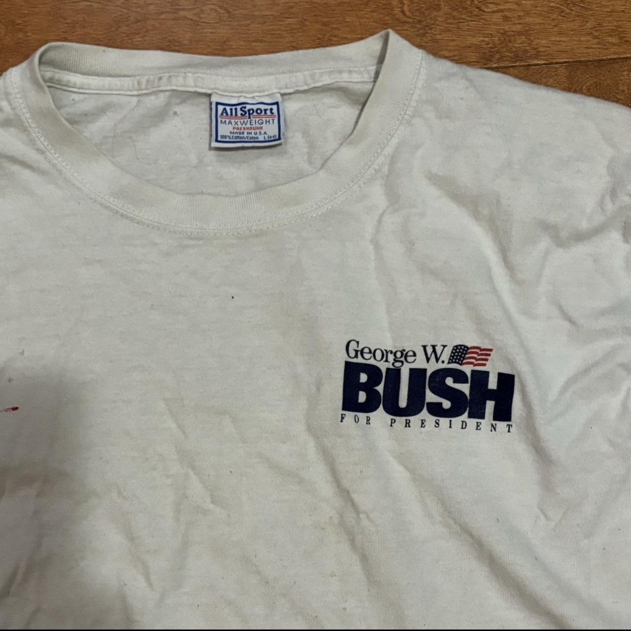 President's George W Bush vintage shirt president Size US L / EU 52-54 / 3 - 4 Thumbnail