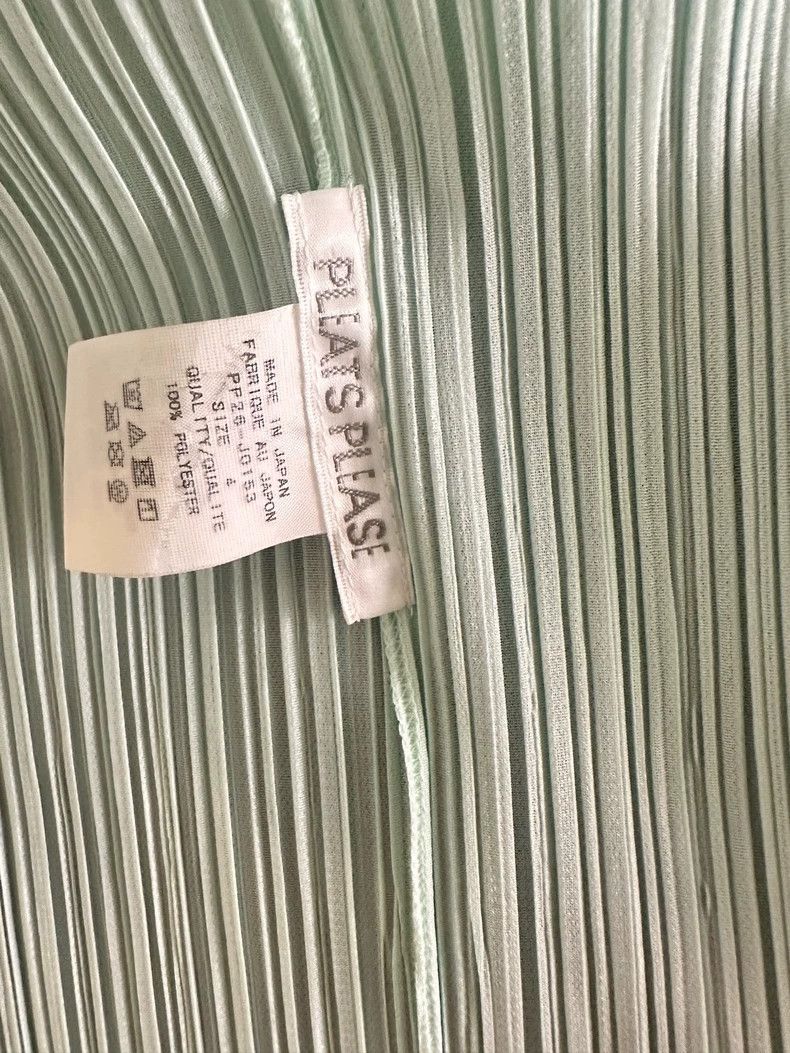 Issey Miyake Issey Miyake Green pleated cardigan Size XL / US 12-14 / IT 48-50 - 4 Thumbnail