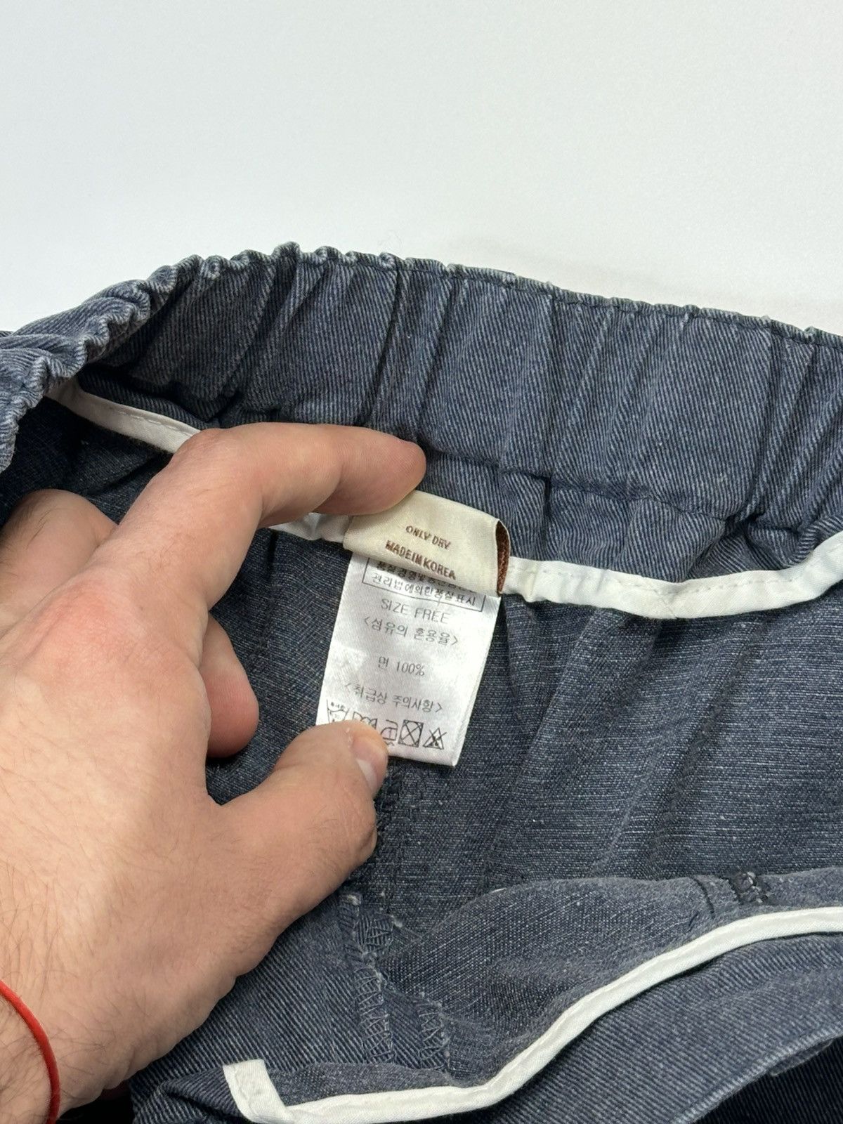Other Africa Baggy Oversizw Pants Made In Korea Blue Size US 35 - 12 Thumbnail