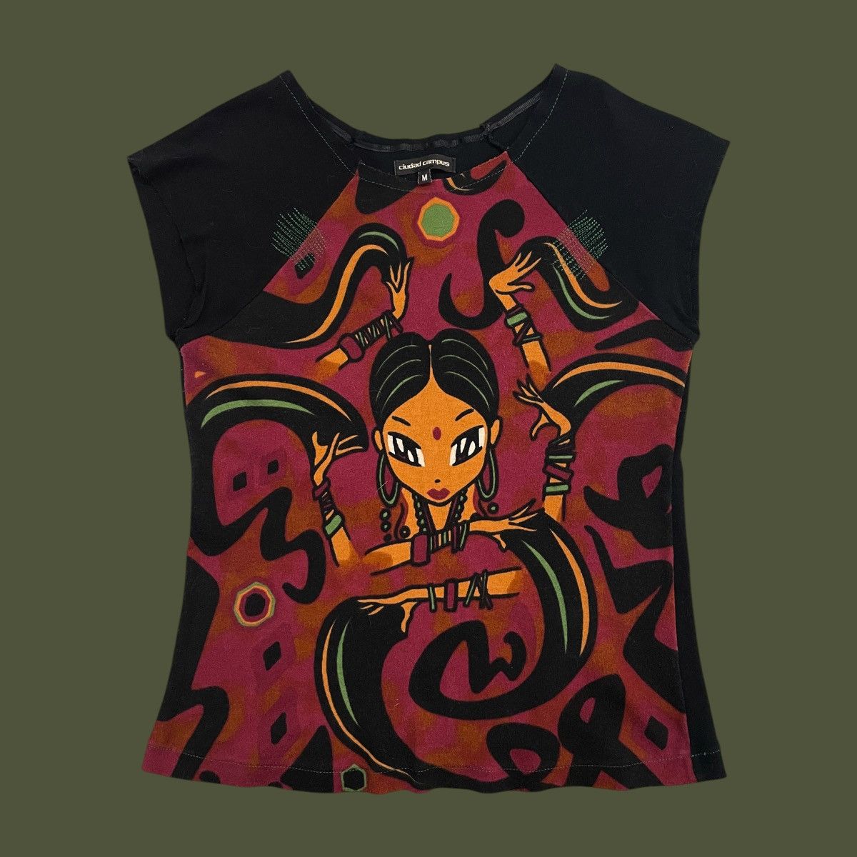 Custo Barcelona Tank top Custo Barcelona type with women print Size M / US 6-8 / IT 42-44 - 1 Thumbnail