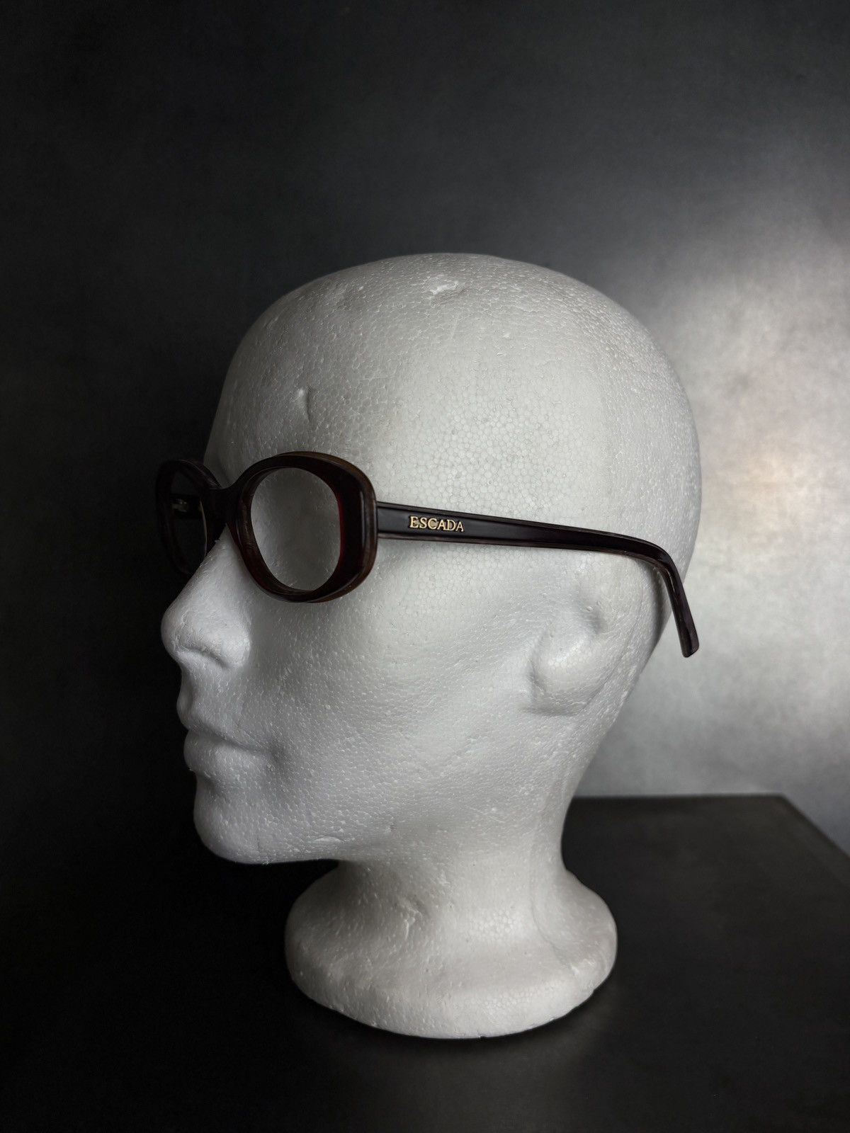 Escada × Vintage 1990s Esacada Glasses Vintage Frames Oval Eyeglasses 90s Y2K Size ONE SIZE - 14 Thumbnail