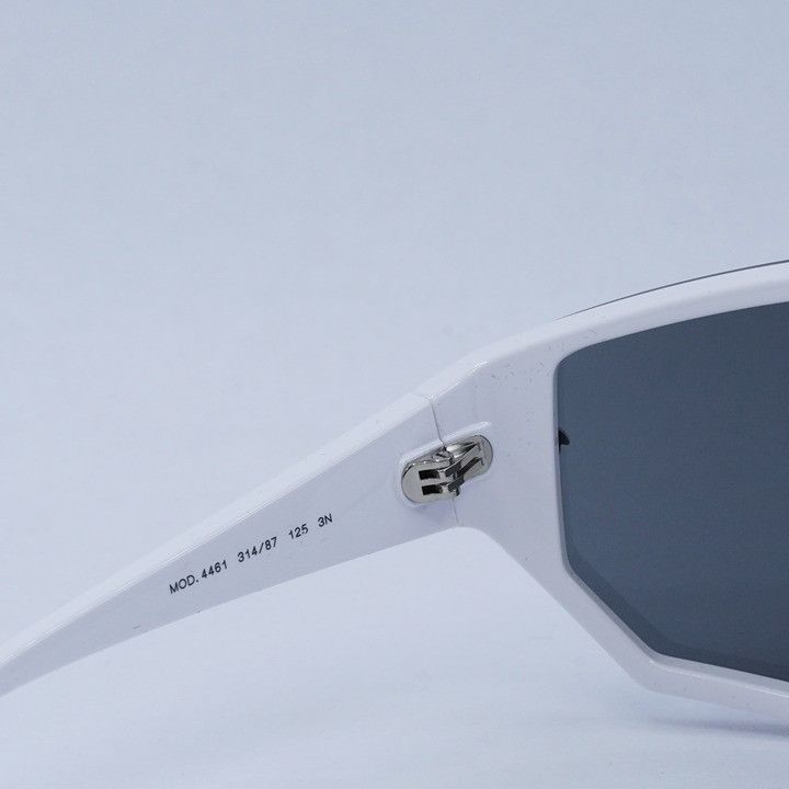 Versace Versace VE4461 314/87 Sunglasses White Shield Frame Size ONE SIZE - 6 Thumbnail