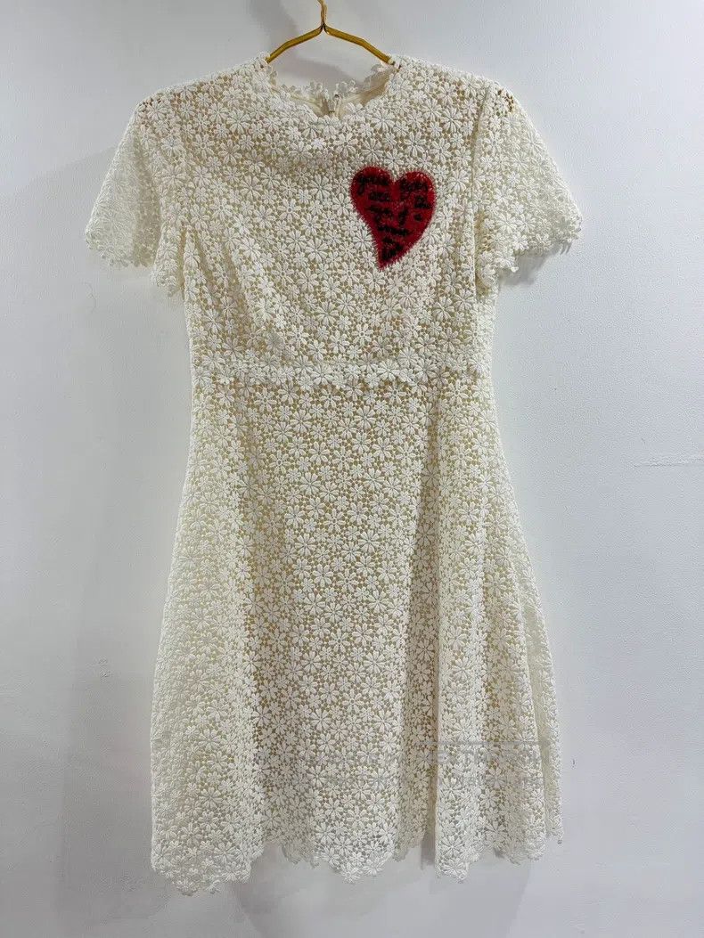 Valentino Valentino Lace dress Size L / US 10 / IT 46 - 1 Thumbnail