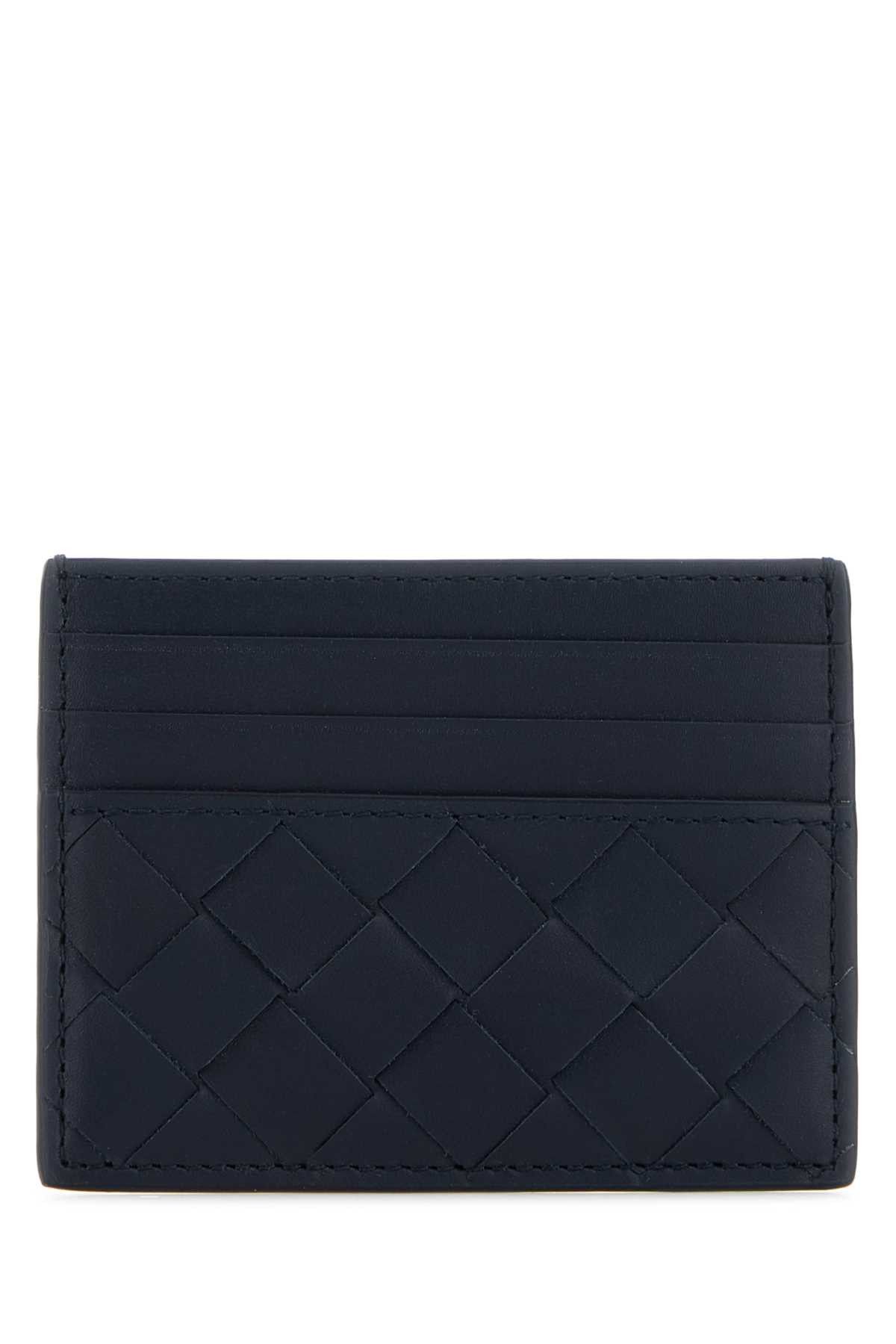 Bottega Veneta Two-Tone Leather Intrecciato Card Holder Size ONE SIZE - 1 Thumbnail