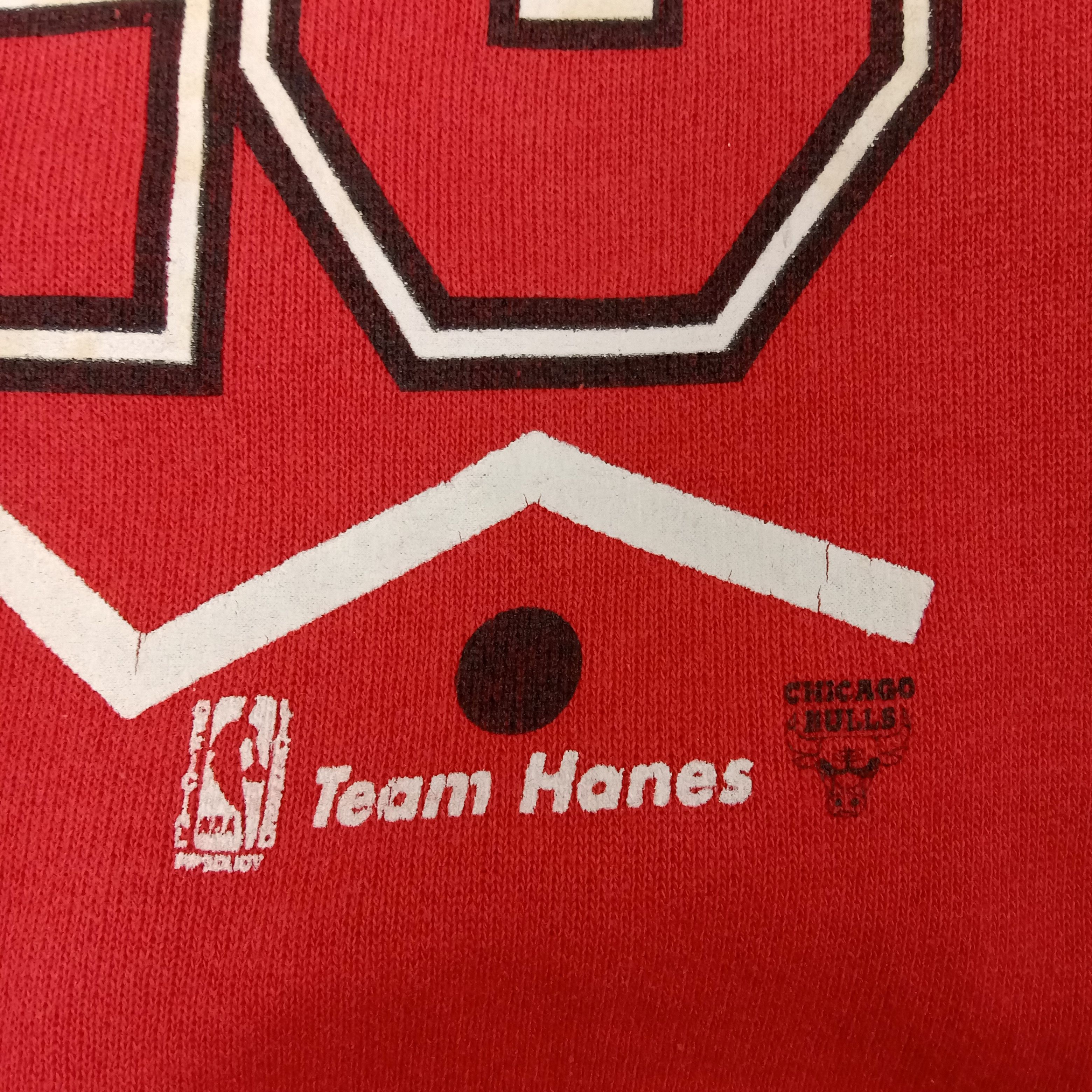 Hanes NBA Chicago Bulls Basket Ball Team Sweatshirt C260N17 Size US M / EU 48-50 / 2 - 3 Thumbnail