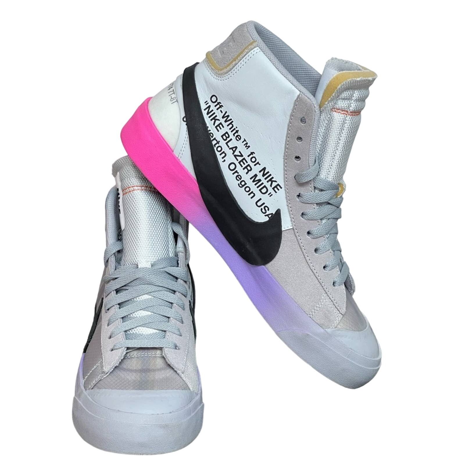 Nike Serena Williams x Off-White x Blazer Studio Mid Sample VNDS Size US 8.5 / EU 41-42 - 2 Thumbnail
