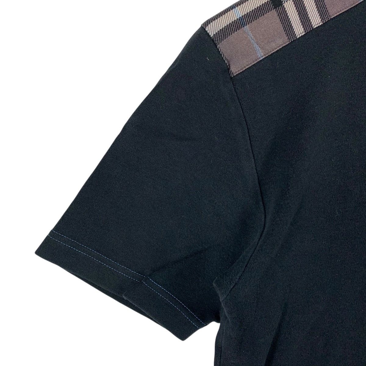 Burberry Burberry Black Label Nova Check Shoulder Tee Size XS / US 0-2 / IT 36-38 - 6 Thumbnail
