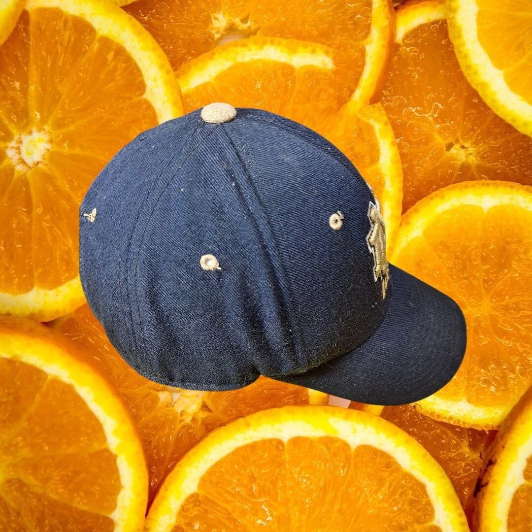 Zephyr Zephyr Notre Dame Irish Hat Cap Fitted ND Logo Shamrock Navy Size ONE SIZE - 4 Thumbnail