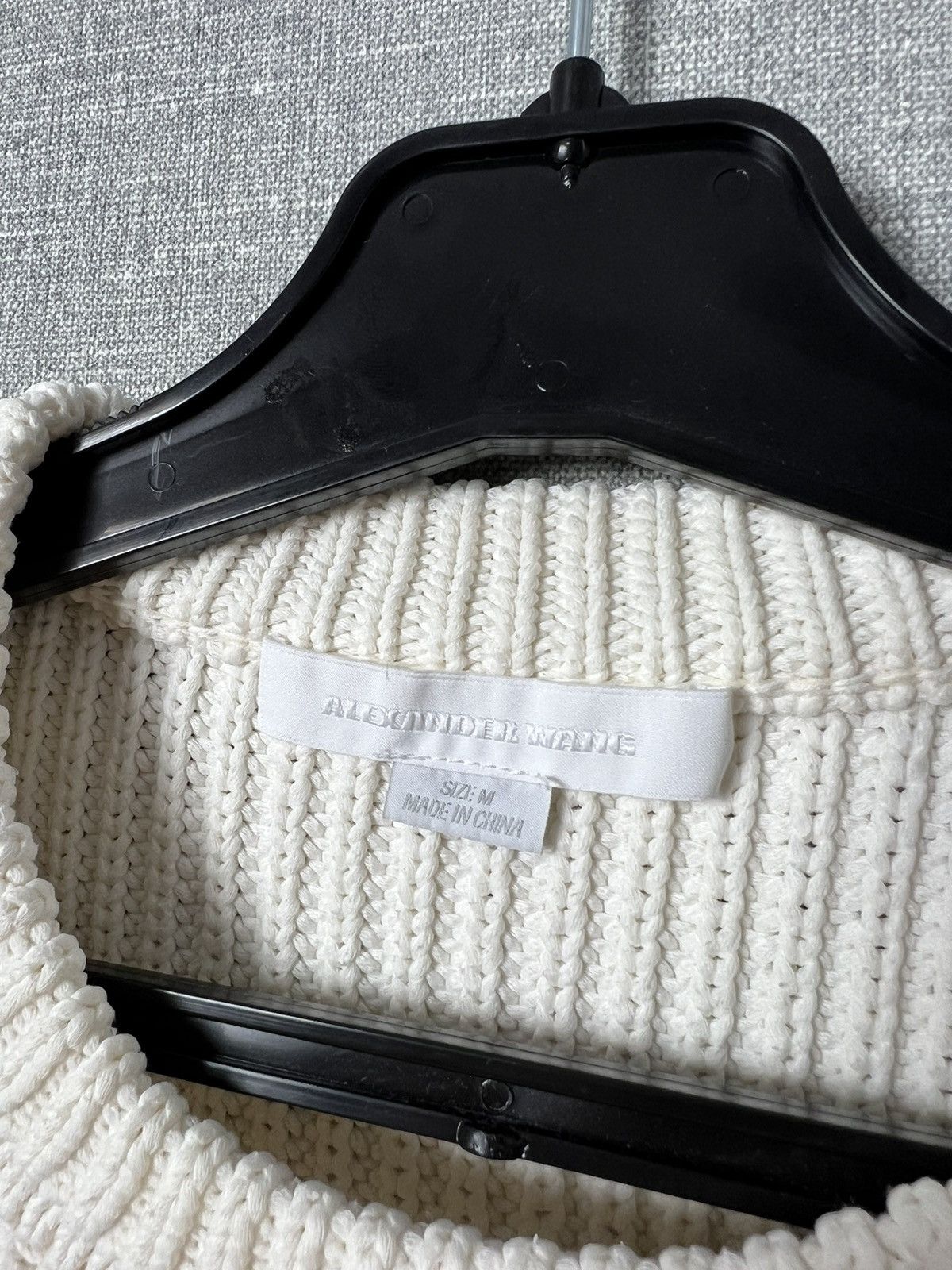 Alexander Wang ALEXANDER WANG Asymmetrical Zip Peel Away Knitted Sweater Size M / US 6-8 / IT 42-44 - 23 Thumbnail