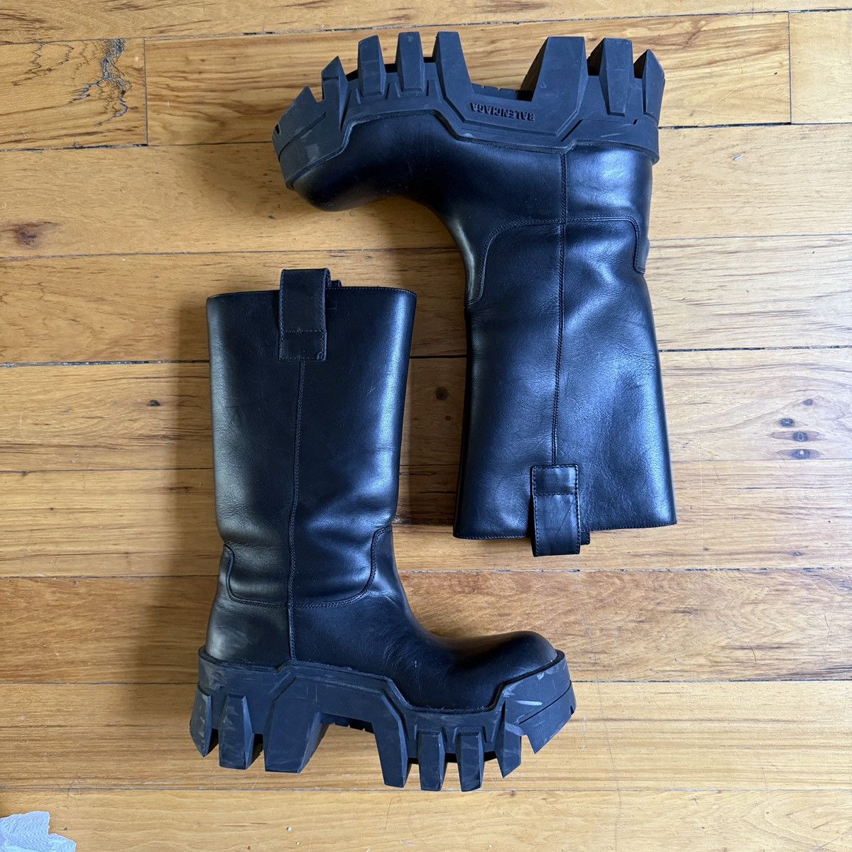 Balenciaga Balenciaga black bulldozer boots Size US 6 / IT 36 - 3 Thumbnail
