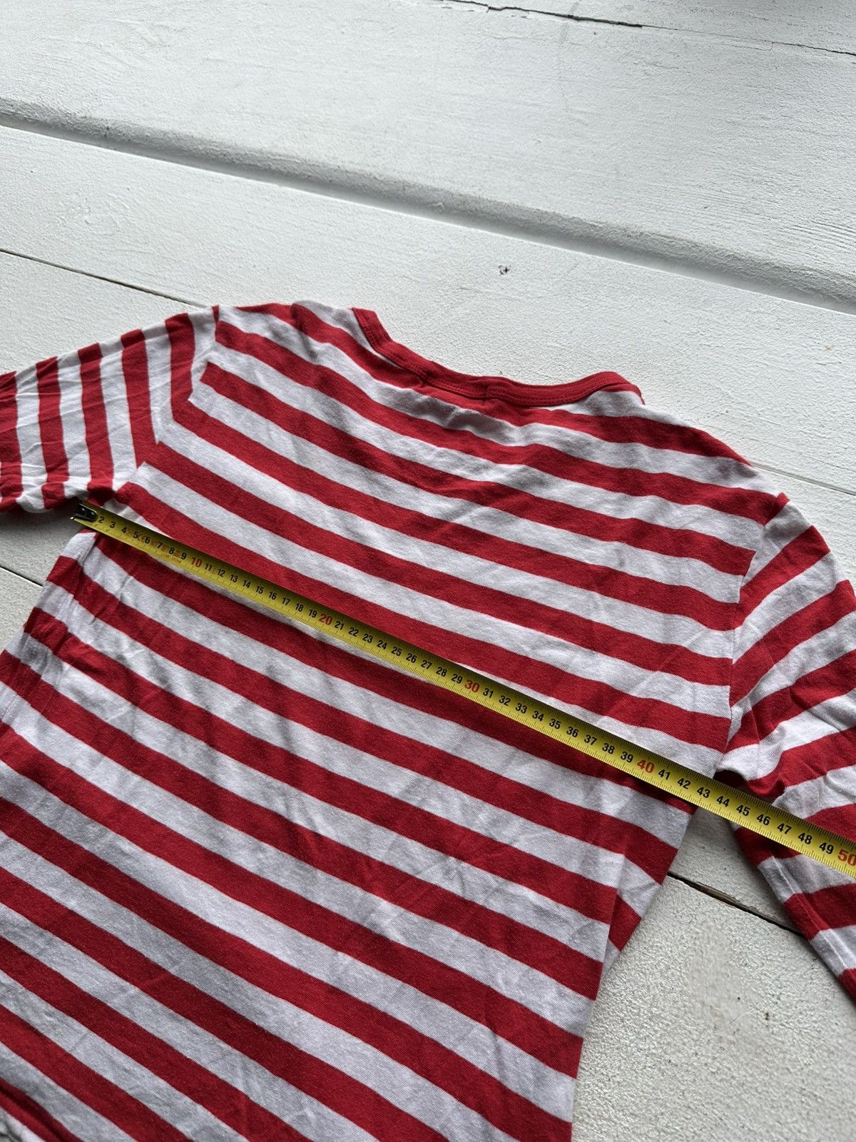 Denim & Supply Ralph Lauren × Vintage 🚨VNTG RALPH LAUREN MARINE STRIPED LONGSLEEVE TANK TOP Size M / US 6-8 / IT 42-44 - 14 Thumbnail