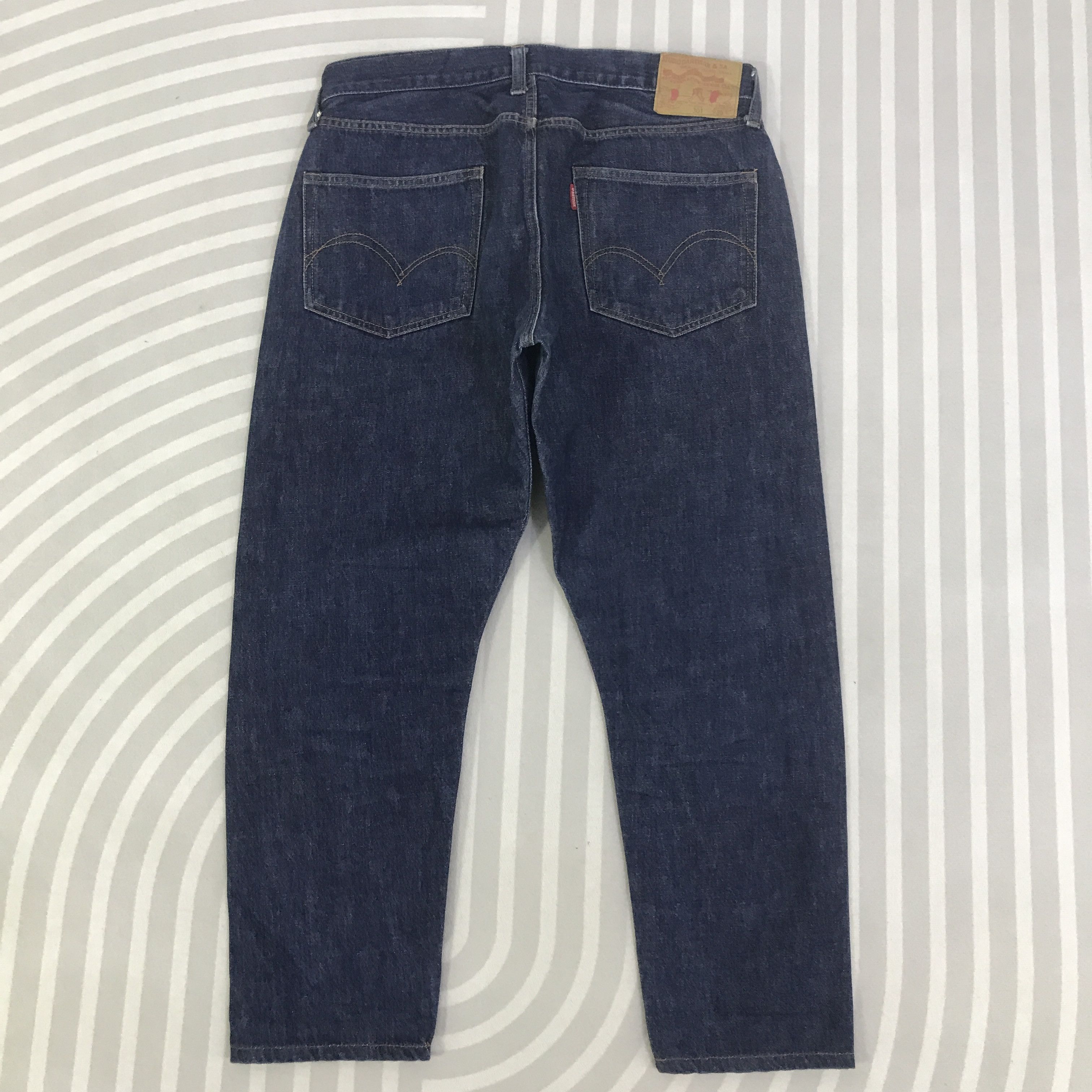 Studio D'Artisan Vintage Studio D Artisan Blue Denim Jeans PantsK130B4 Size US 33 - 4 Thumbnail