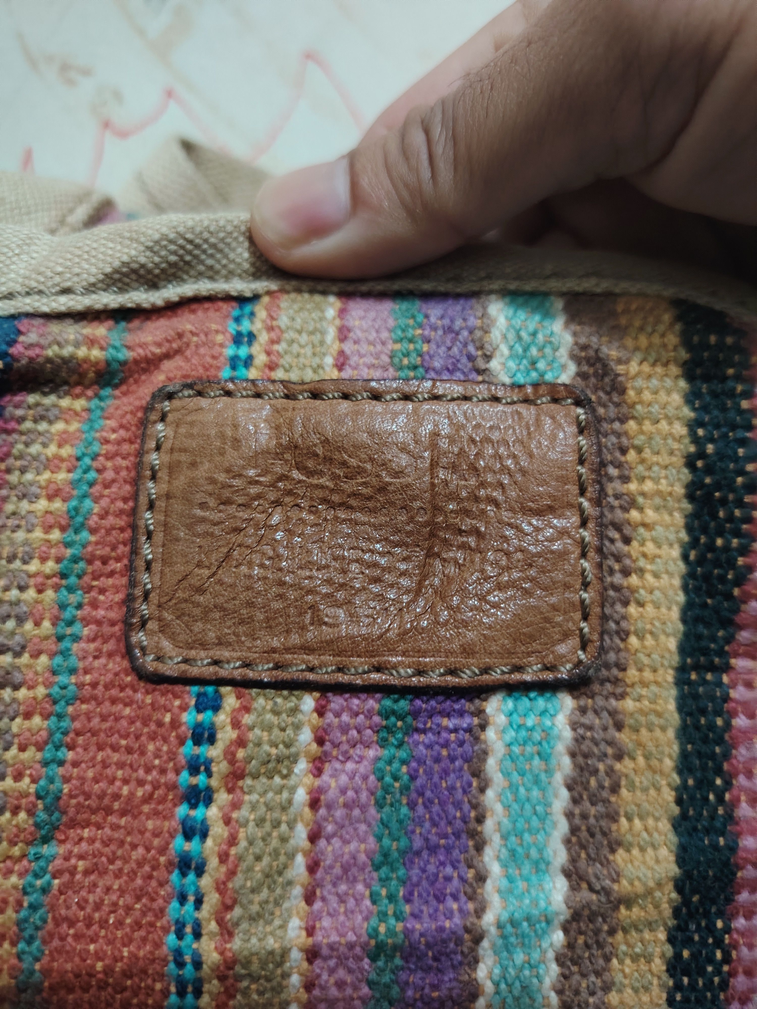 Fossil Rare Vtg Fossil Sling bag kapital Style Bag Size ONE SIZE - 14 Thumbnail
