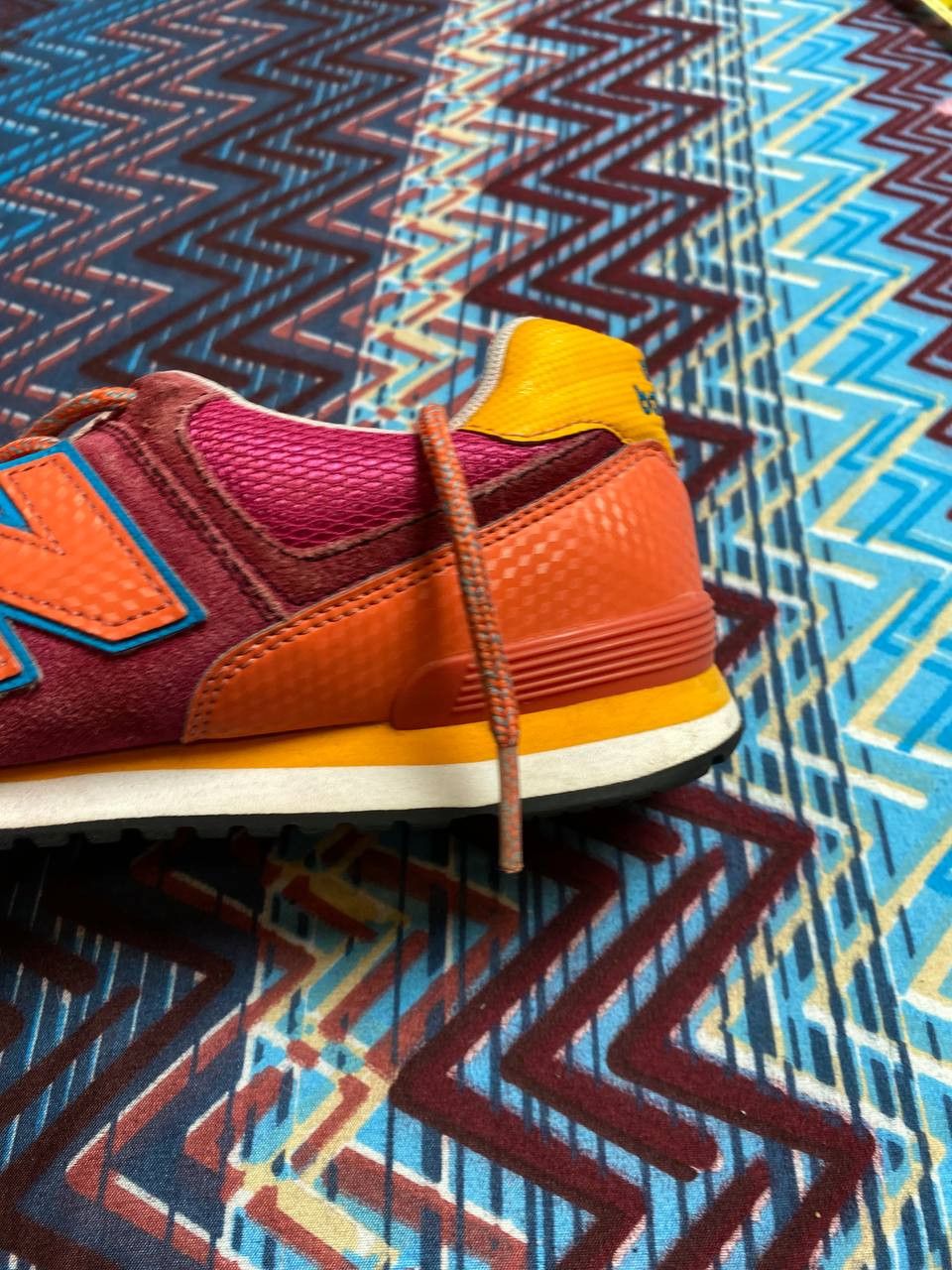 New Balance Low-Top Sneakers New Balance big logo Vintage Streetwear Y2K Size US 6.5 / IT 36.5 - 13 Thumbnail