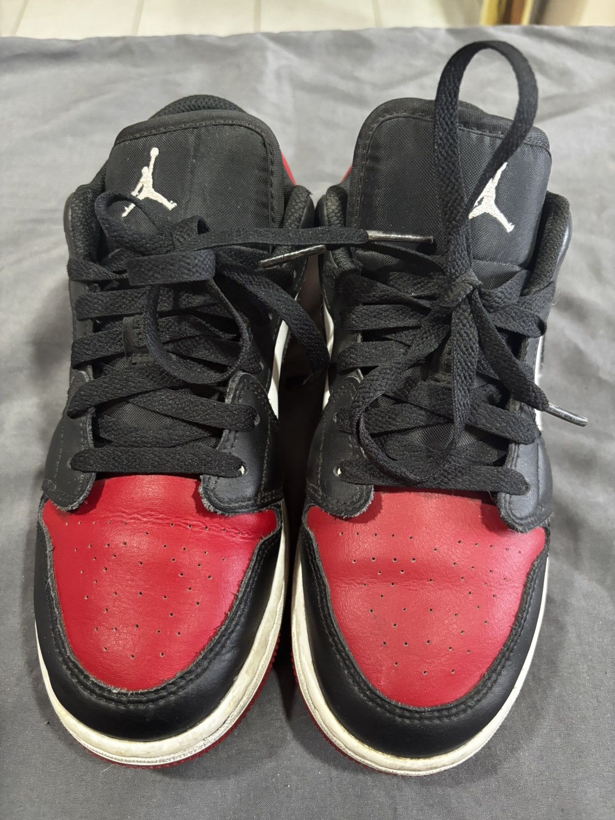 Nike Nike Jordan Low red and black Size US 6 / IT 36 - 3 Thumbnail