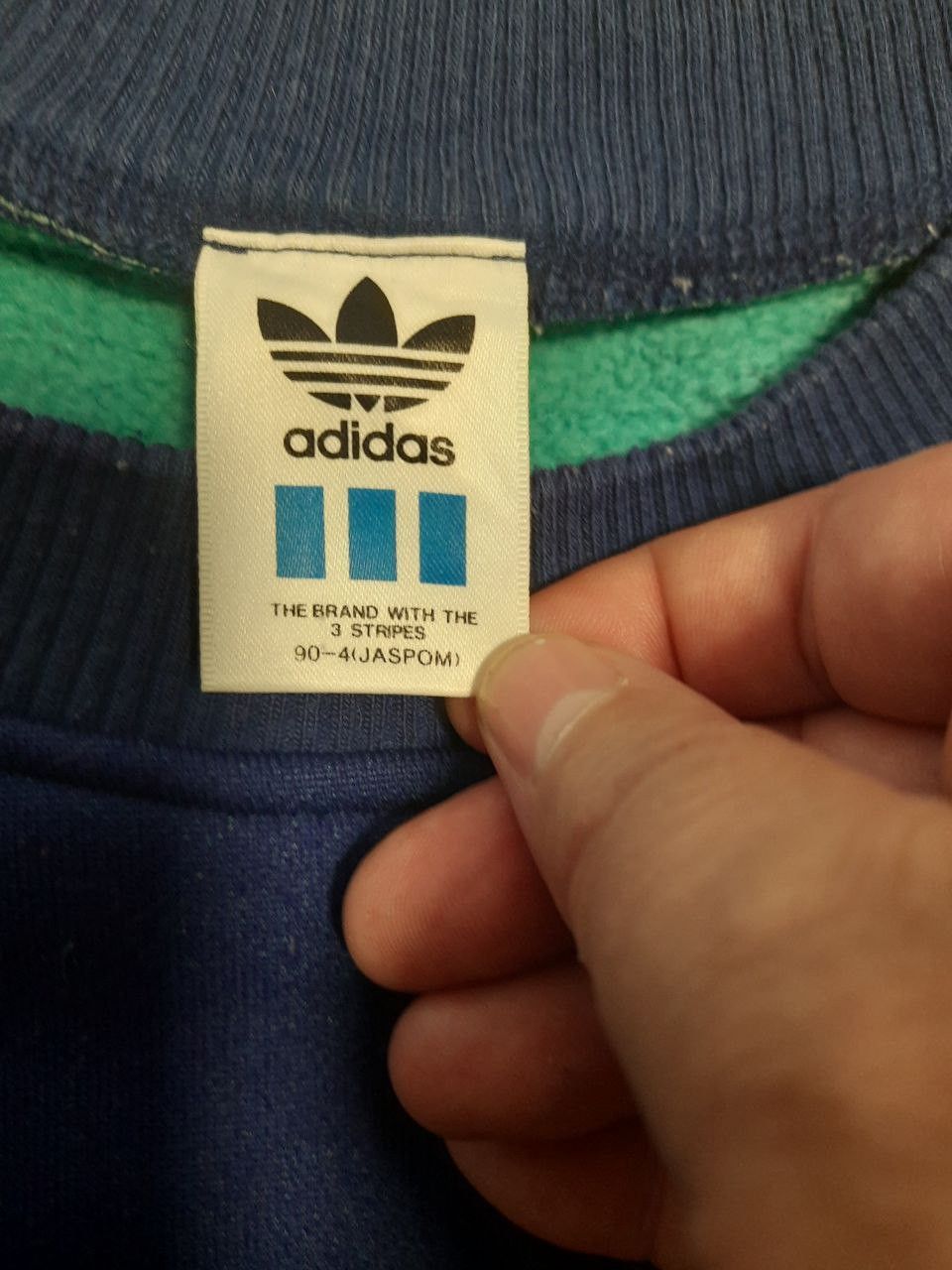 Adidas × Vintage Adidas Sweatshirt 90's Vintage Japanese Tags Size US S / EU 44-46 / 1 - 8 Thumbnail