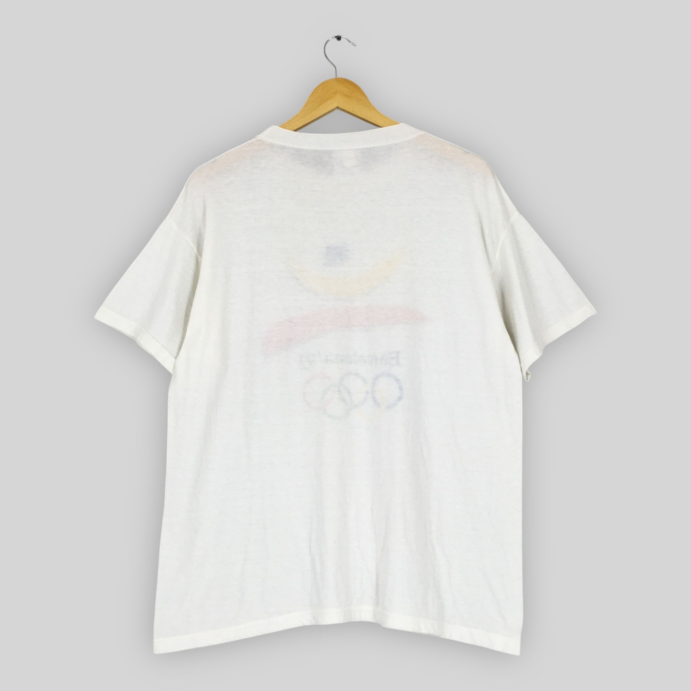 USA Olympics × Vintage Vintage Barcelona 1992 Summer Olympics T Shirt Medium Size US M / EU 48-50 / 2 - 7 Thumbnail