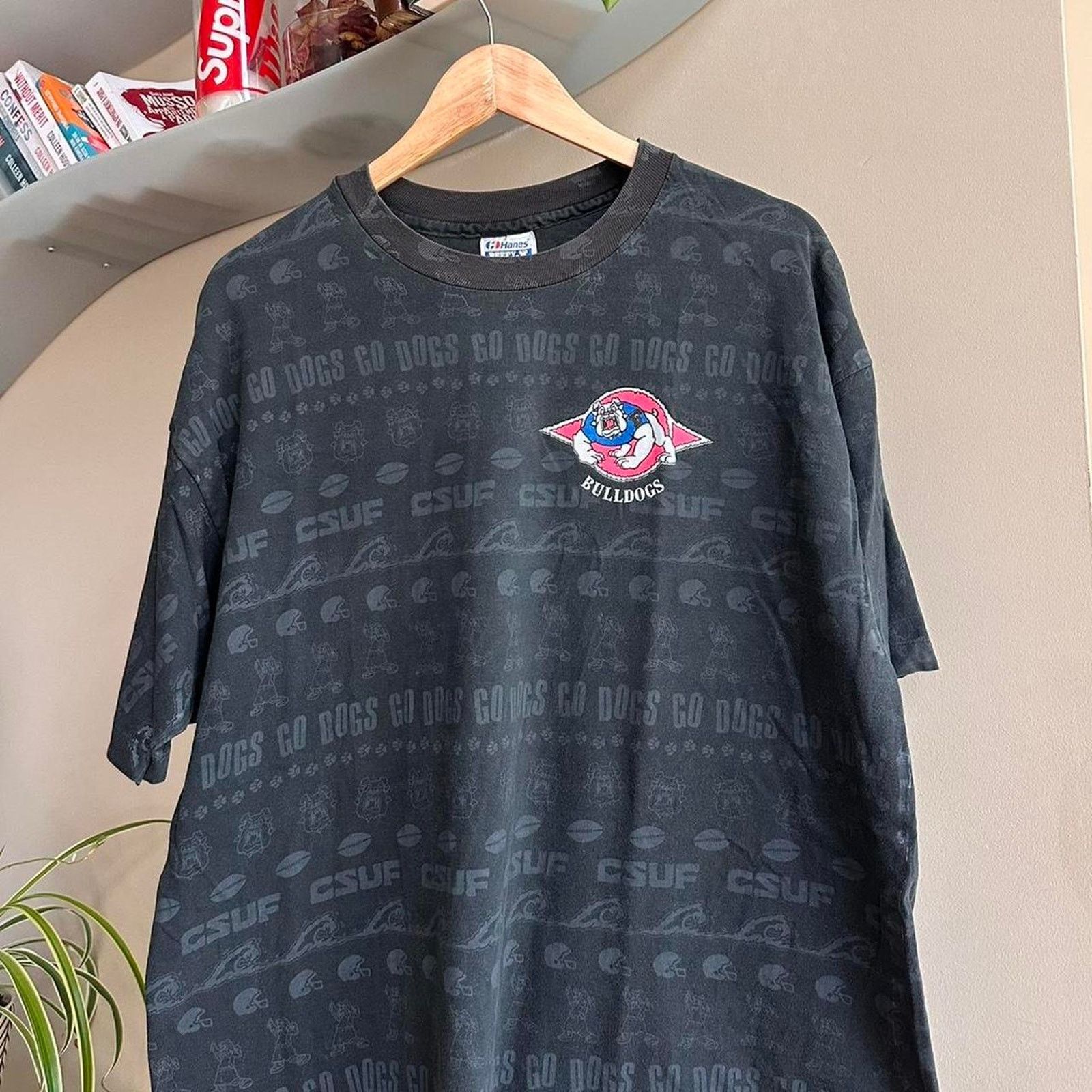 Hanes × Vintage Vintage CSUF Bulldogs Shirt Size US XL / EU 56 / 4 - 2 Thumbnail