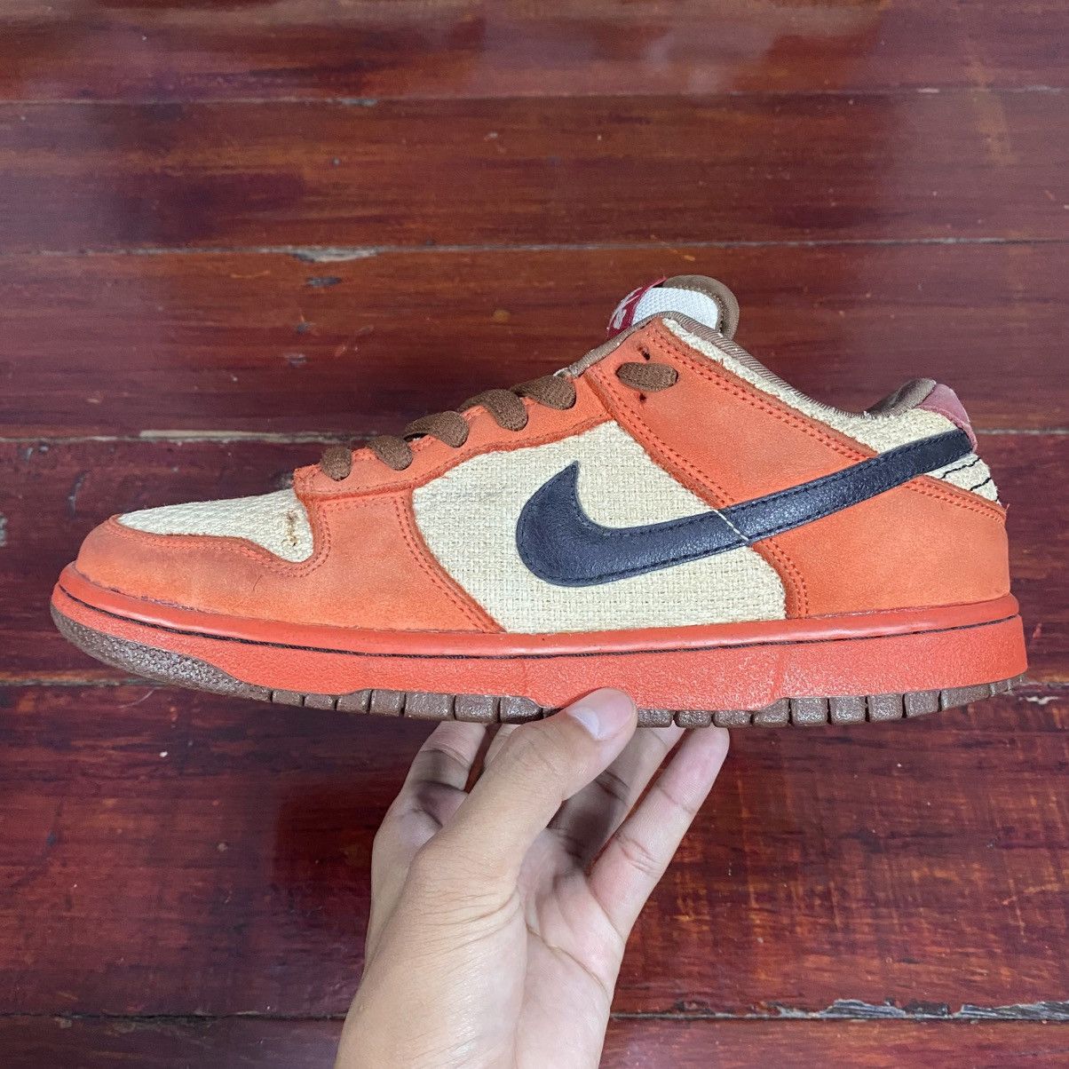 Nike SB Dunk Low Un Hemp 2009 Size US 8 / EU 41 - 8 Thumbnail