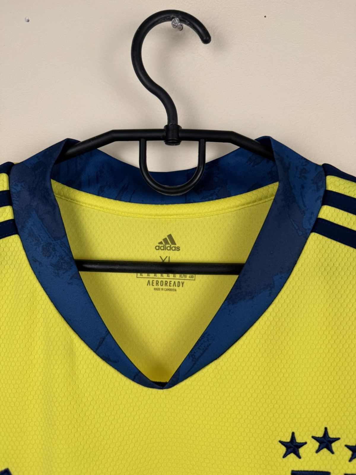 Adidas Juventus 2020 Home GK Goalkeeper football Shirt Jersey XL Size US XL / EU 56 / 4 - 9 Thumbnail