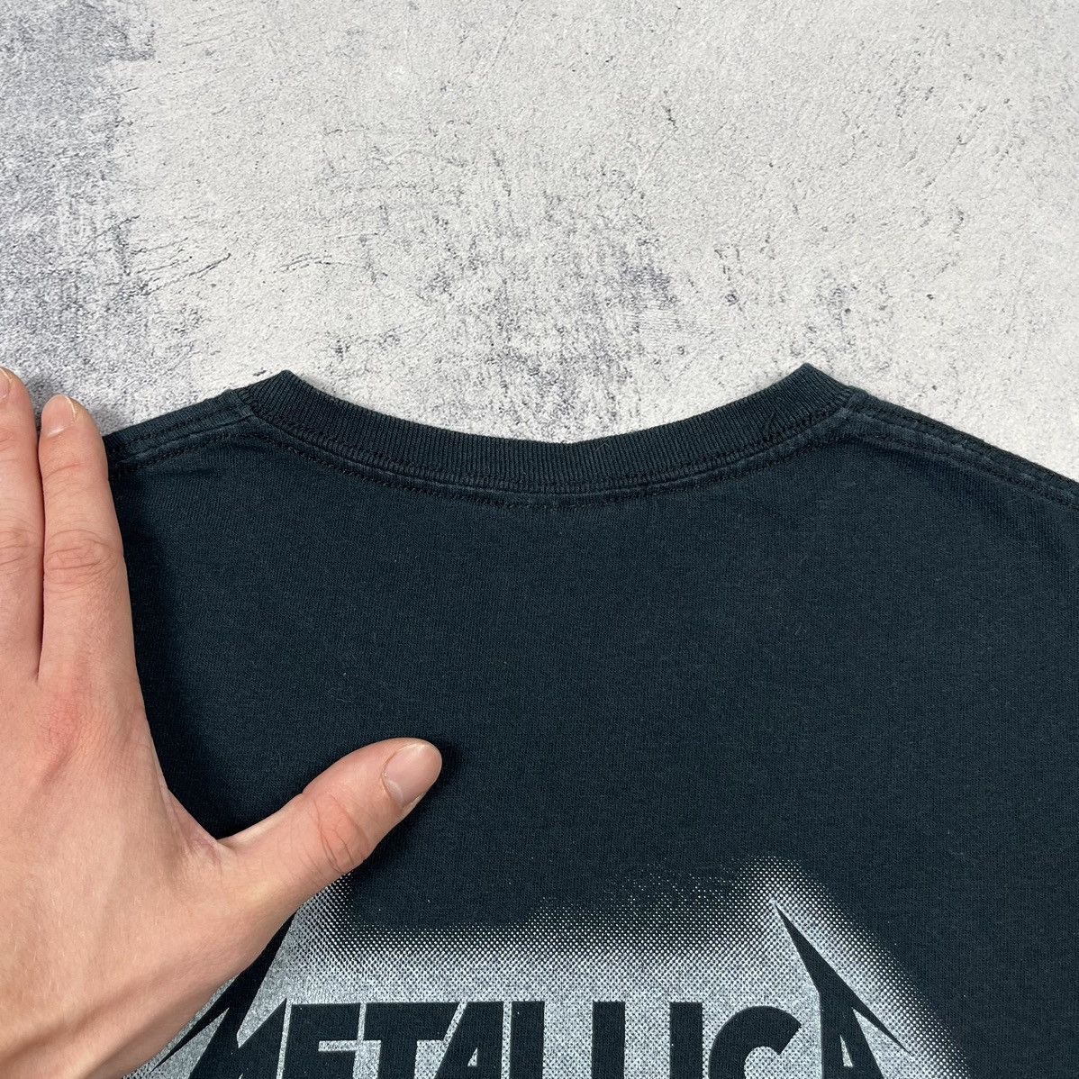 Band Tees Vintage Metallica Ride The Lightning rock band tee 90's Size US S / EU 44-46 / 1 - 9 Thumbnail