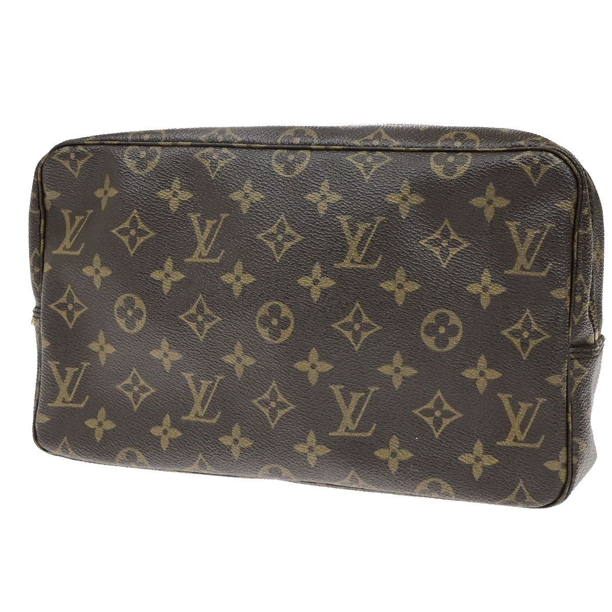 Louis Vuitton Trousse Toilette 28 Brown Canvas Briefcase Bag (Pre-Owned) Size ONE SIZE - 1 Thumbnail