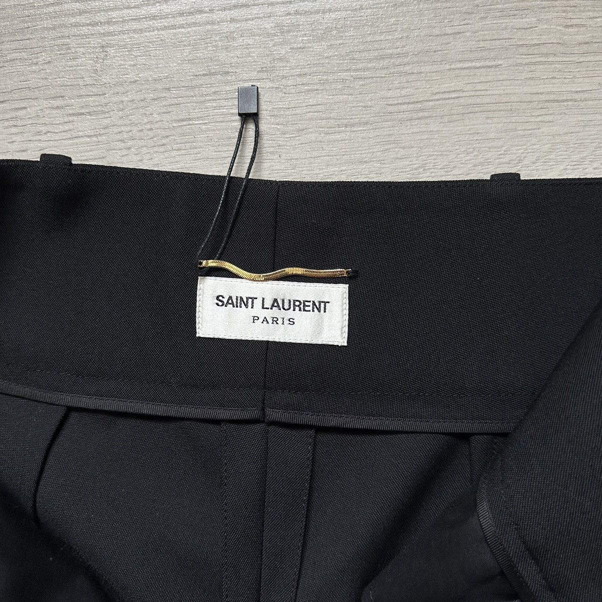 Saint Laurent Paris SAINT LAURENT Wool Bermuda Shorts With A Belt Very Rare Size 25" / US 0 / IT 36 - 12 Thumbnail