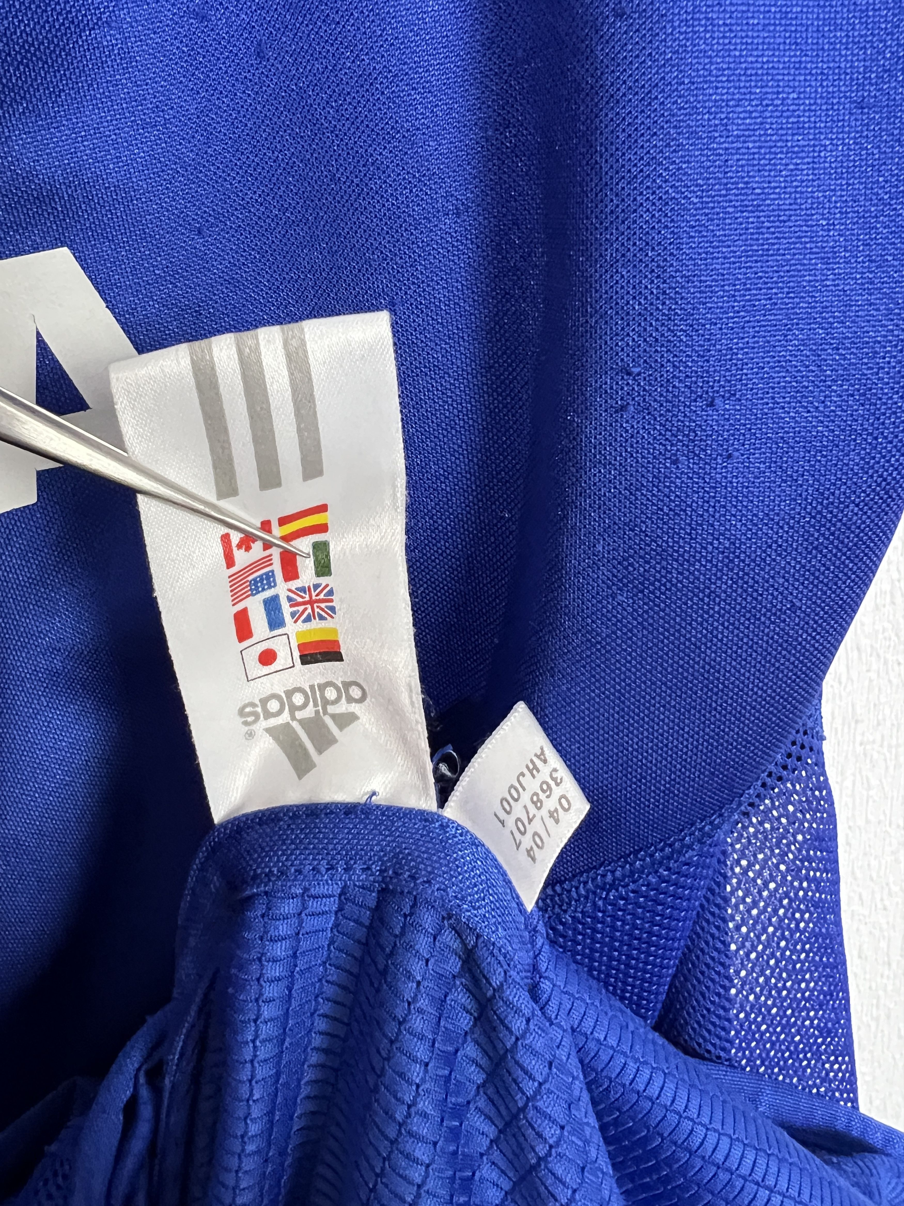 Adidas FC Schalke 04 football shirt Player #11 Sand Jersey Trikot Size US XL / EU 56 / 4 - 9 Thumbnail