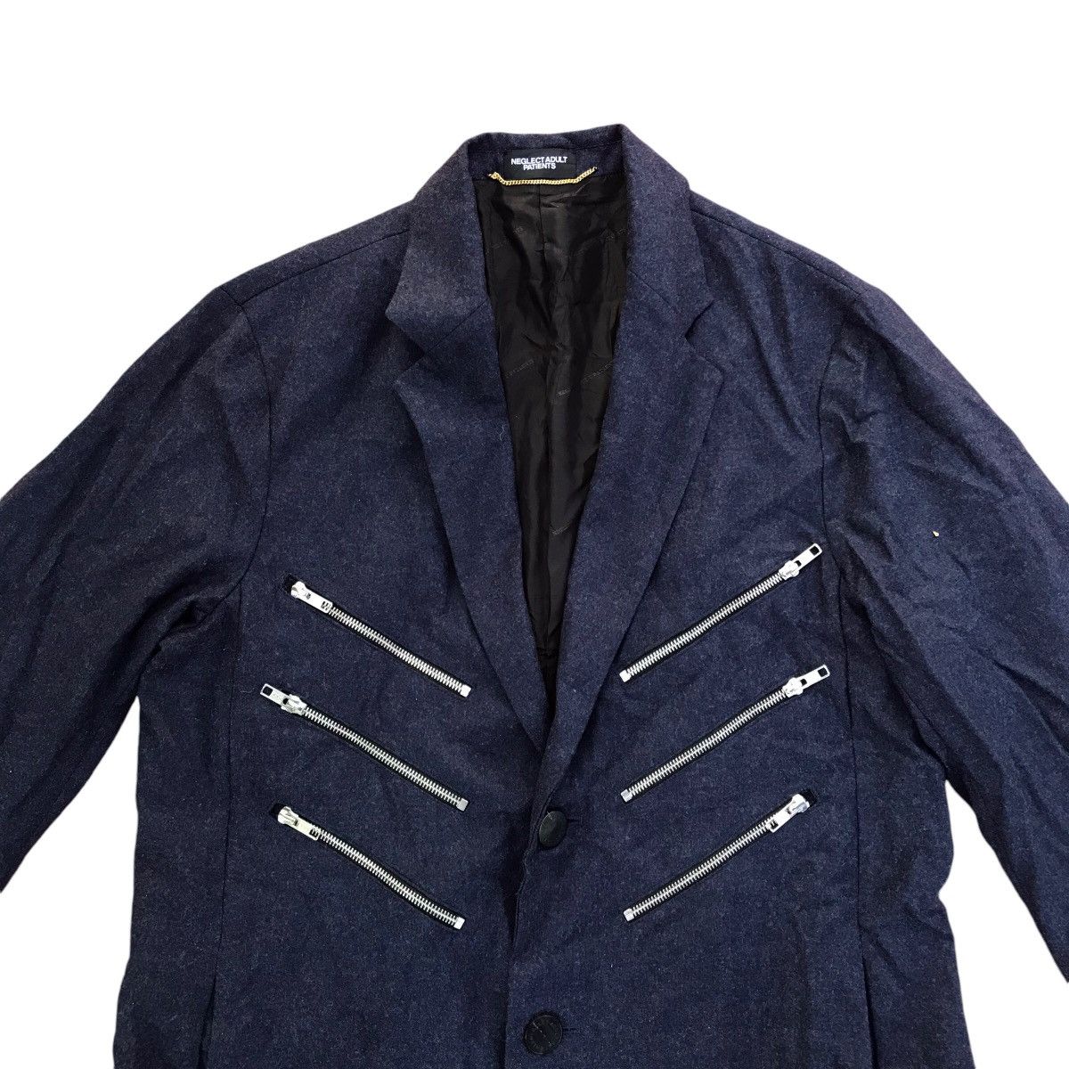 14th Addiction × If Six Was Nine × Le Grande Bleu (L.G.B.) VINTAGE JAPANESE NEGLECT ADULT PATIENTS LONG JACKET Size US M / EU 48-50 / 2 - 5 Thumbnail