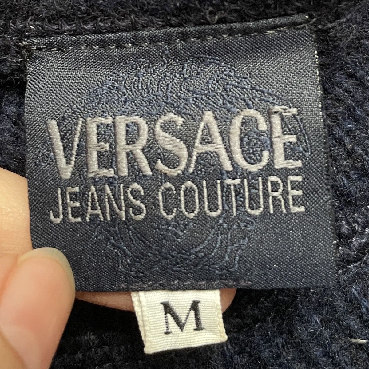 Versace Jeans Couture Rare Design Vintage Versace Jeans Couture Knitwear 2000s Size US M / EU 48-50 / 2 - 9 Thumbnail