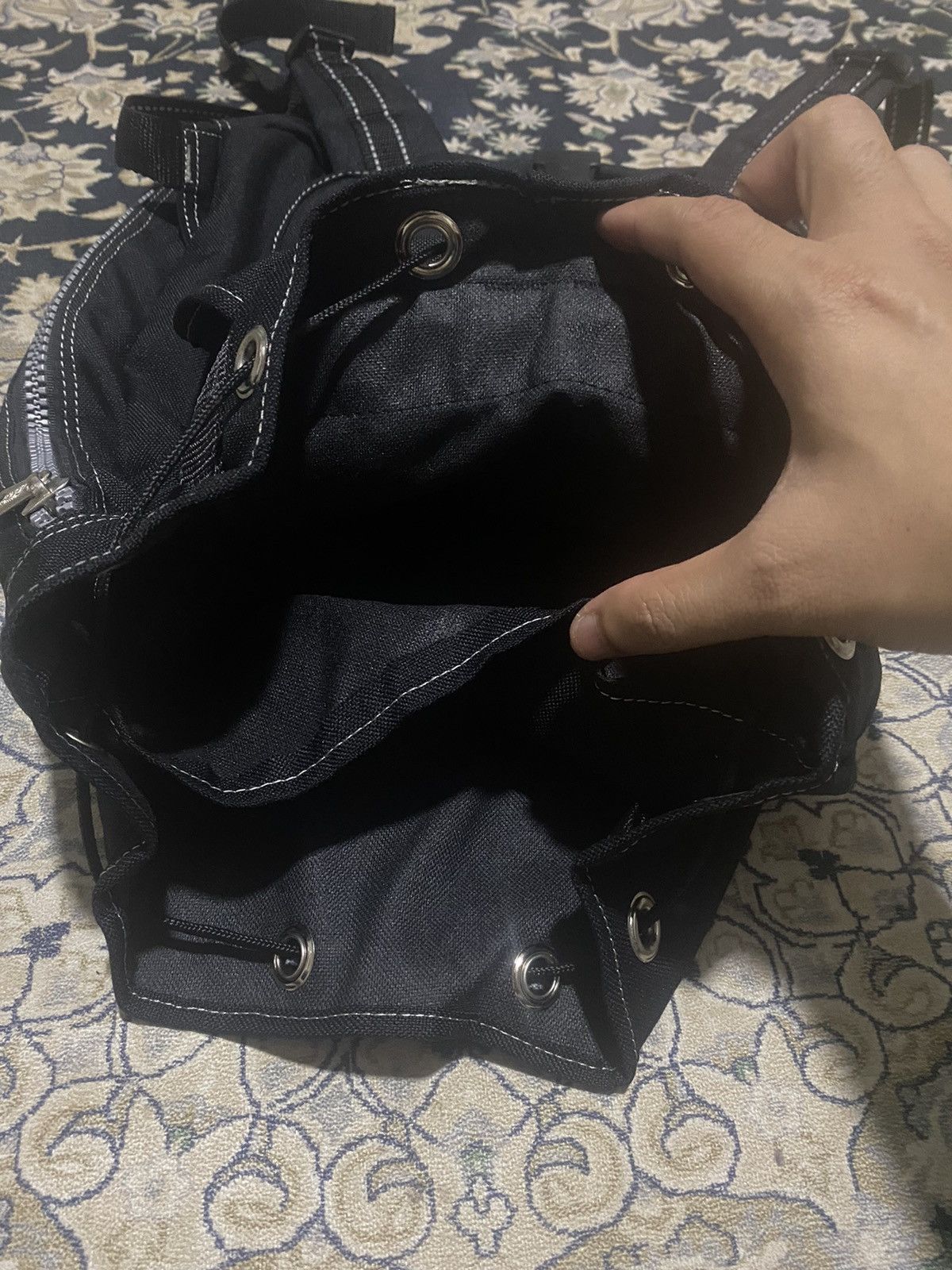 Alien Workshop × Issey Miyake × Vintage VTG 90’s Beschwa Alien Workshop Tactical Rucksack Backpack Size ONE SIZE - 6 Thumbnail