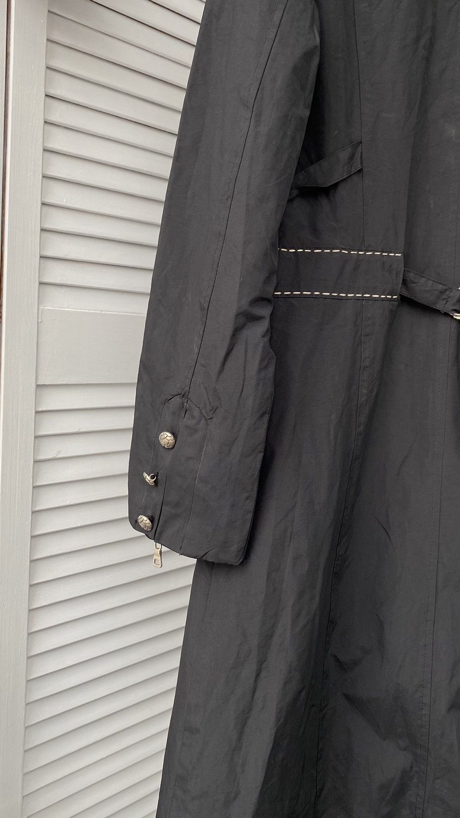 Japanese Brand Avant Garde Coat Nylon Laces Multipocket Jacket Rick Owens Size M / US 6-8 / IT 42-44 - 7 Thumbnail