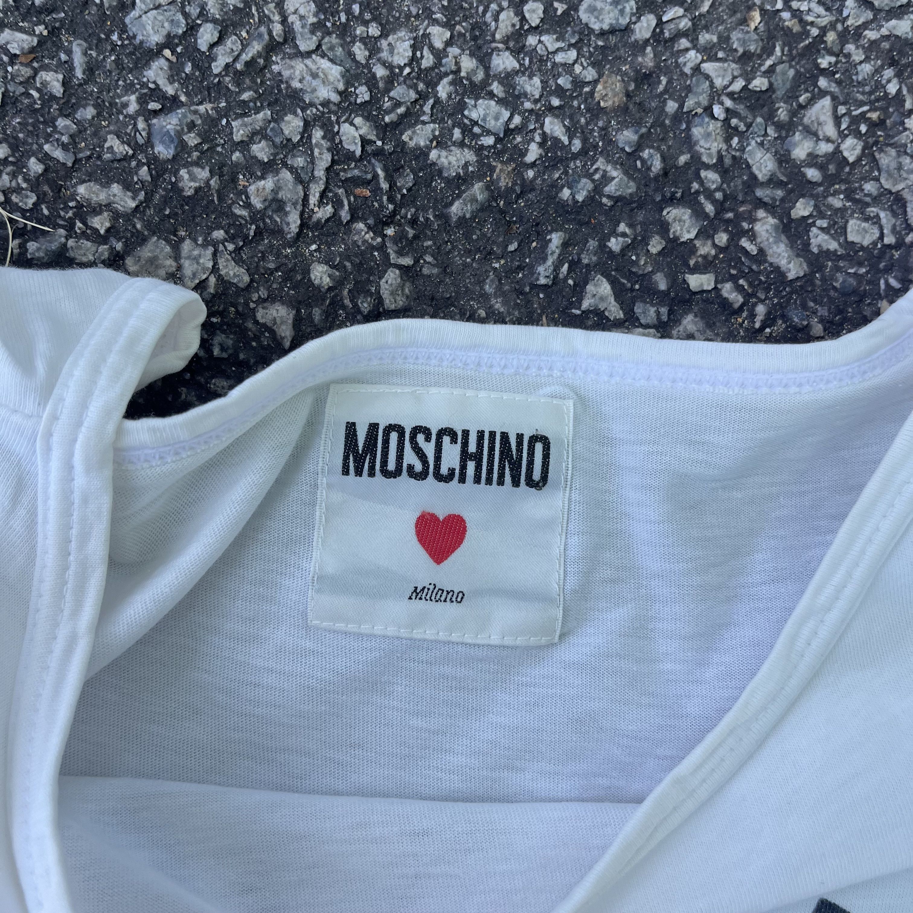 Moschino Vintage moschino pizza tee Size US M / EU 48-50 / 2 - 5 Thumbnail