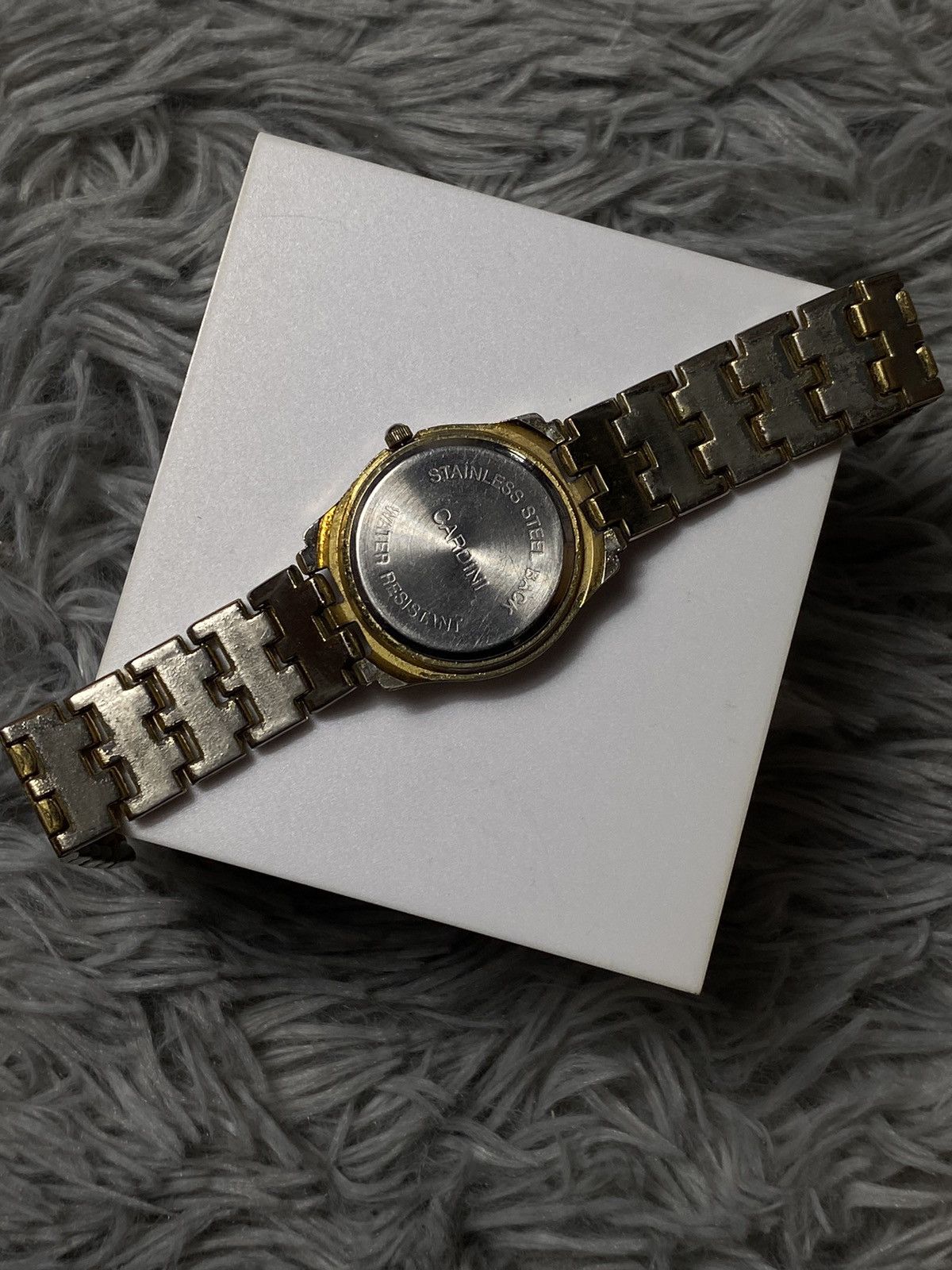 Vintage Vintage Cardini Gold-Tone Watch - Japanese Brand Size ONE SIZE - 5 Thumbnail