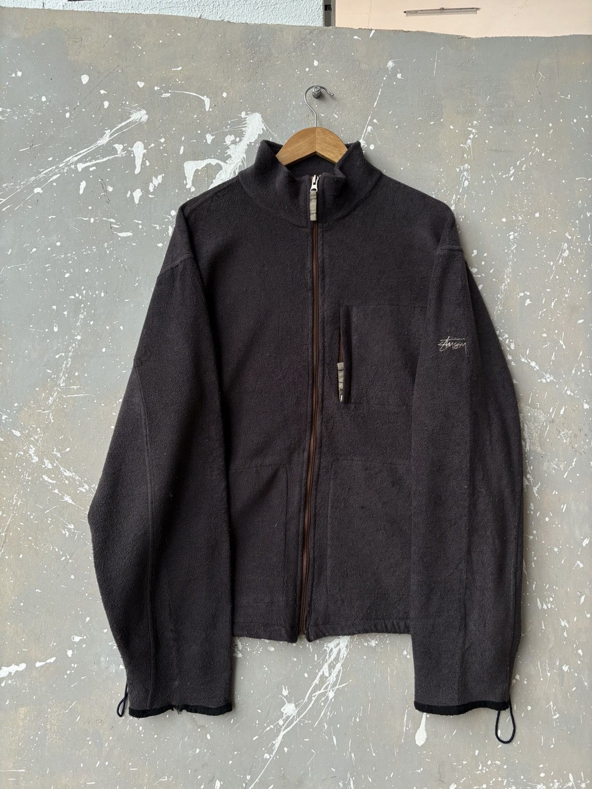 Stussy Vintage Stussy Fleece Jacket‼️Retro Stussy Outerwea Essential Size US L / EU 52-54 / 3 - 1 Thumbnail