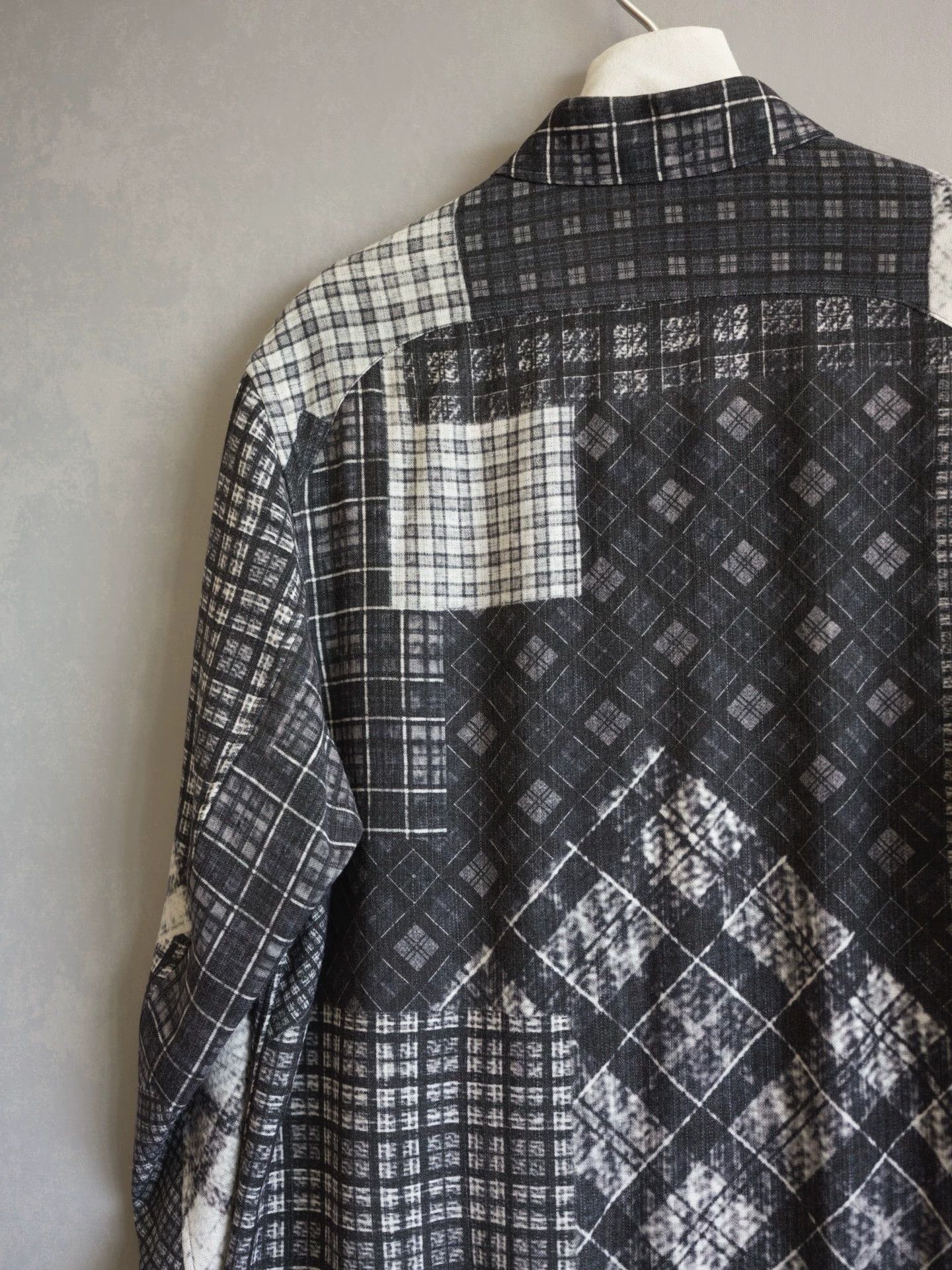 Yohji Yamamoto Yohji Yamamoto 16AW Hankyu Checked Long Shirt 1 Oversized Size US S / EU 44-46 / 1 - 7 Thumbnail