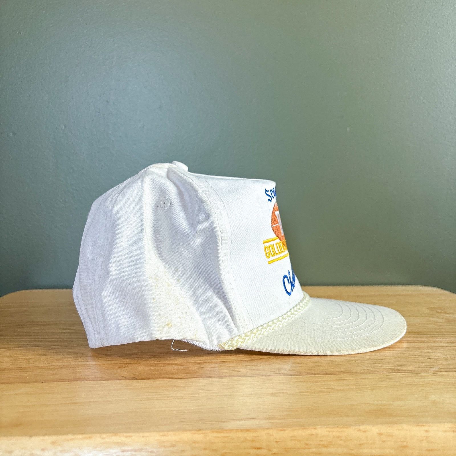 Other Vitg Seagram’s VO Golden Quarterback Challenge SnapBack Hat Size ONE SIZE - 3 Thumbnail