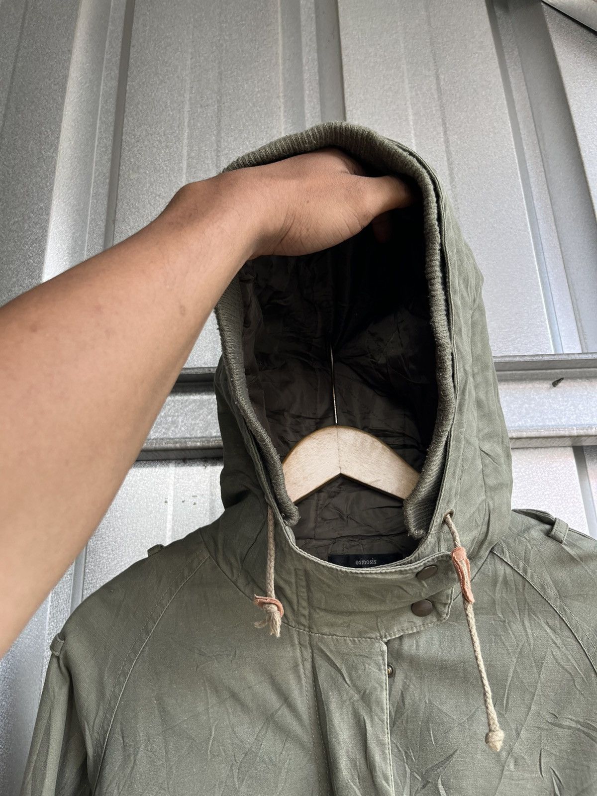 If Six Was Nine osmosis long parka jacket /lgb/y2k/isseymiyake/prada/ Size US M / EU 48-50 / 2 - 6 Thumbnail