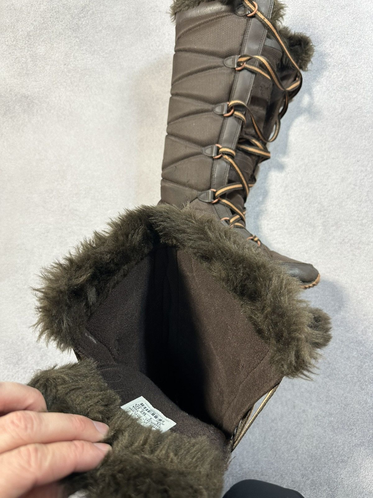 Nike Vintage Nike High Fur Woman Snow Boots US 7.5 Size US 7.5 / IT 37.5 - 13 Thumbnail