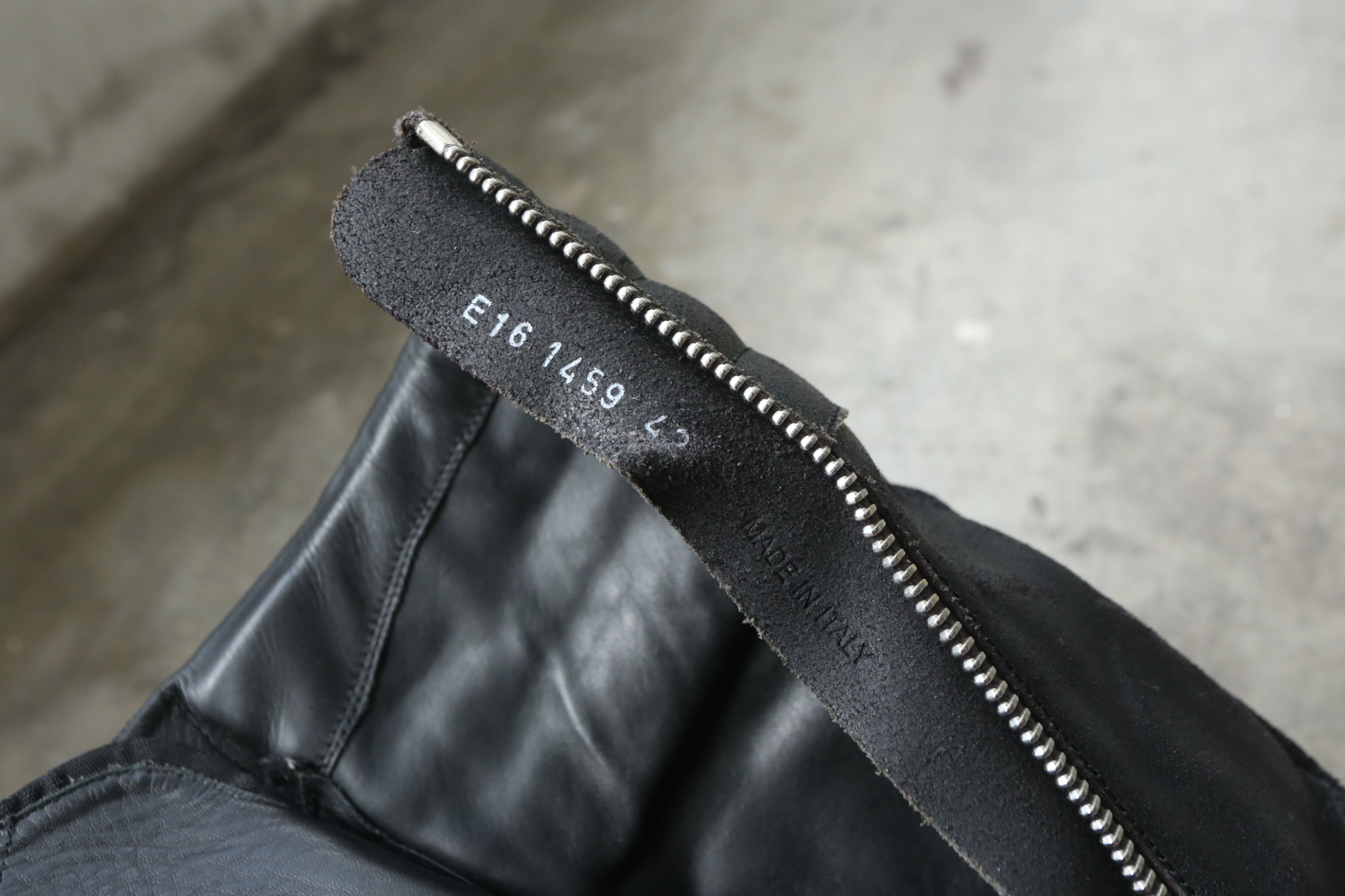 Rick Owens Rick Owens - S/S 16 - Blistered Leather Cargobasket Sneakers Size US 9 / EU 42 - 7 Thumbnail
