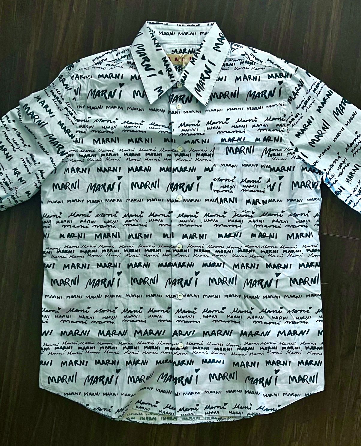 Marni Marni Shirt Arctic 52 Size US L / EU 52-54 / 3 - 1 Thumbnail