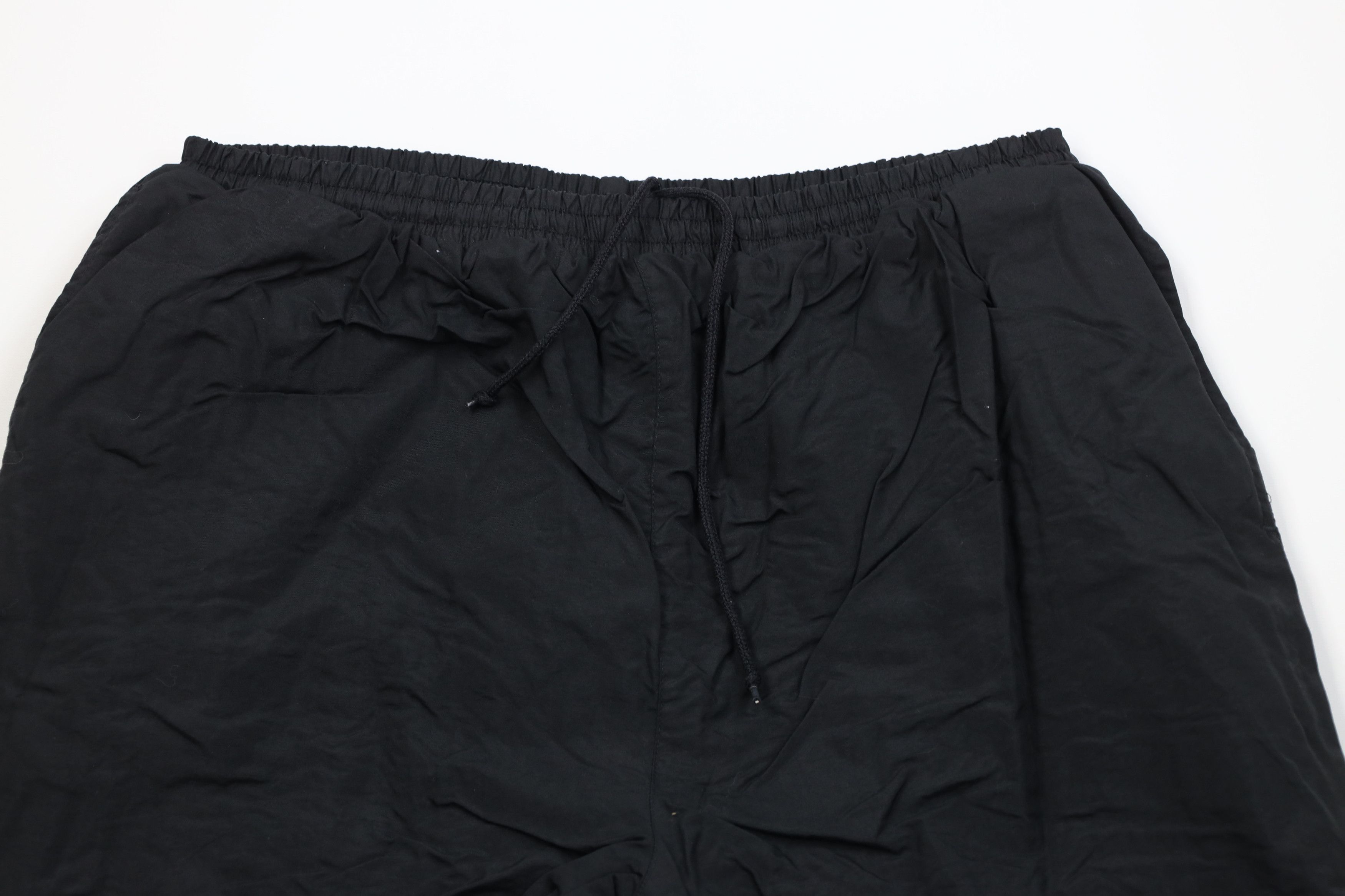 Vintage Vintage 90s Streetwear Lined Heavyweight Joggers Pants Black Size US 36 / EU 52 - 2 Thumbnail