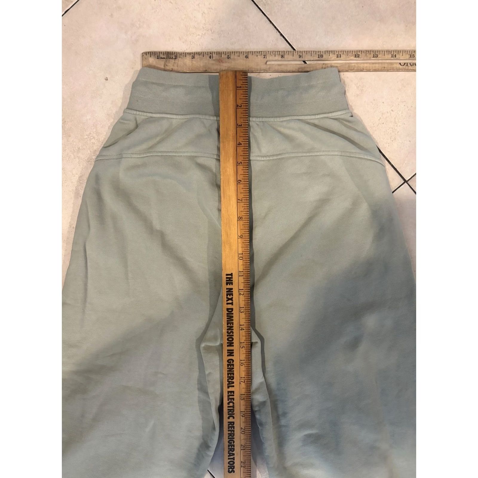 Lululemon Lululemon Sweatpants Womens 4 Green High Rise Jogger Pants Drawstring Cuffed Size 27" / US 4 / IT 40 - 7 Thumbnail