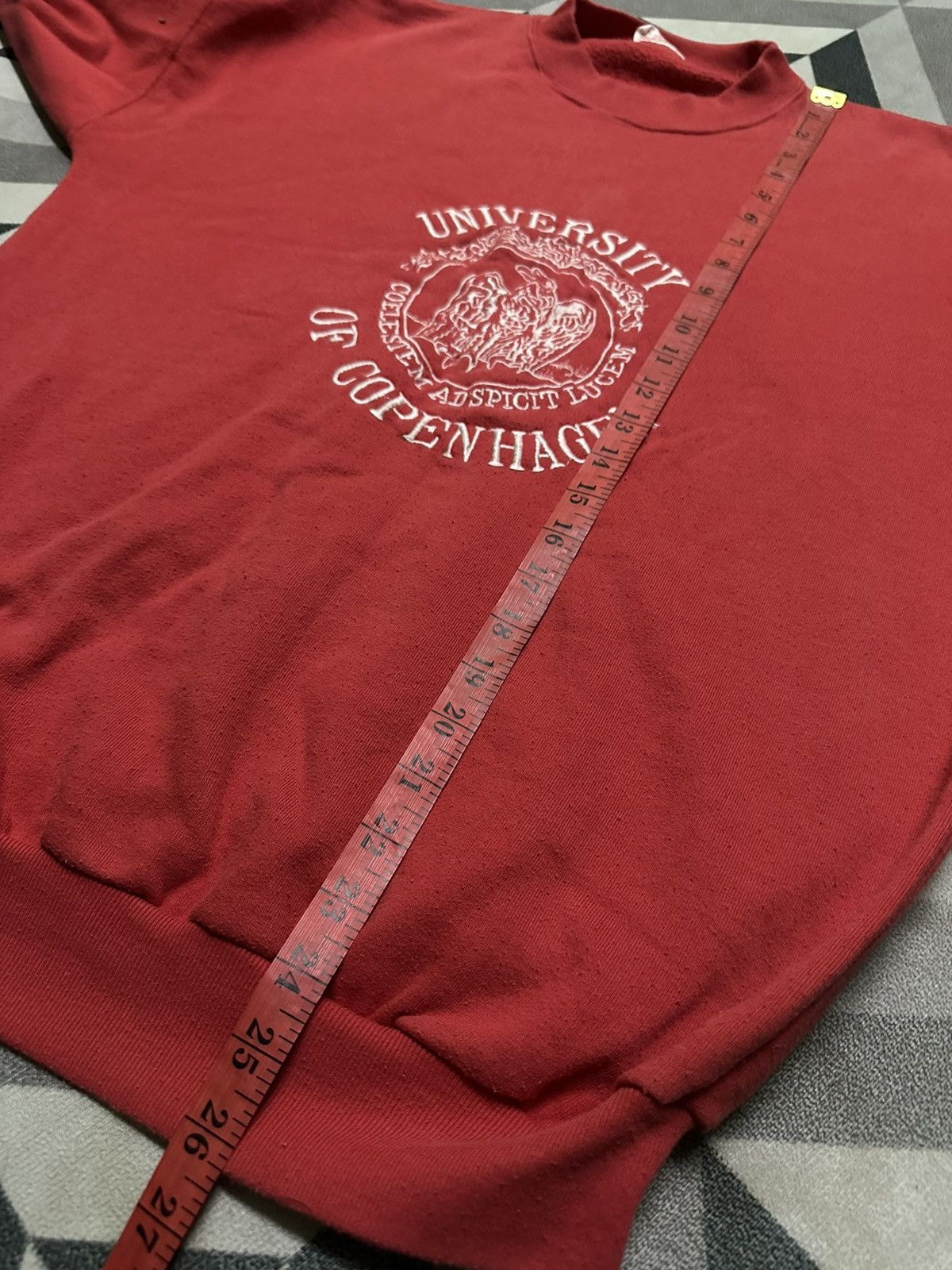 Vintage Vintage 90s University of Copenhagen sweatshirt Size US L / EU 52-54 / 3 - 7 Thumbnail