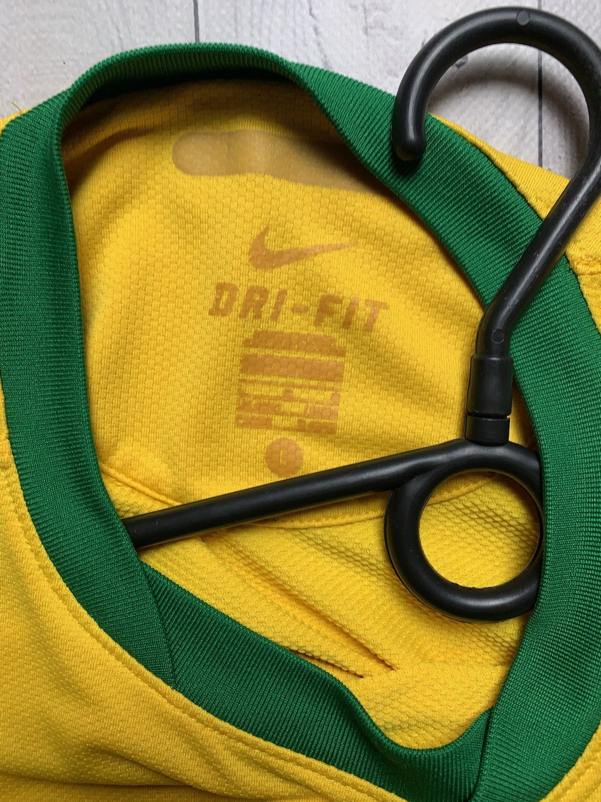 Nike × Vintage Vintage Nike Brazil soccer jersey size L logo Brasil Size US L / EU 52-54 / 3 - 3 Thumbnail