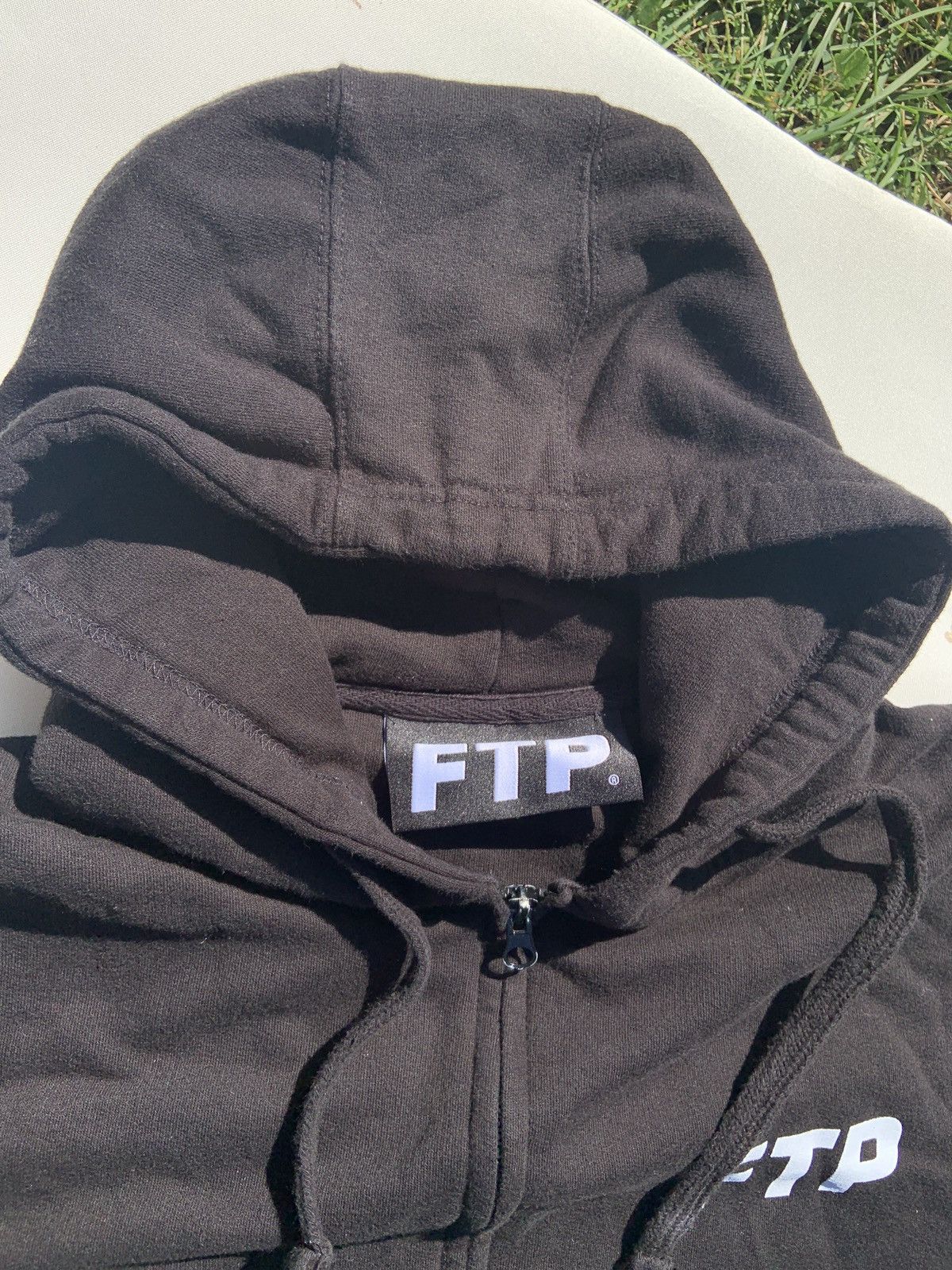 Fuck The Population FTP Logo Zip Up Hoodie Size US M / EU 48-50 / 2 - 8 Thumbnail