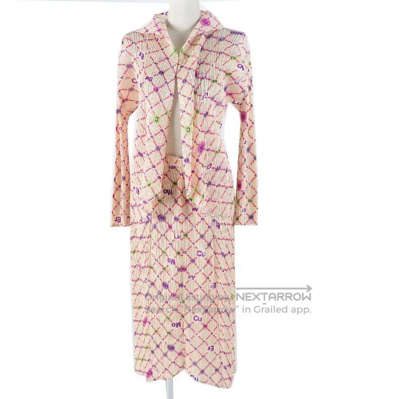Issey Miyake Issey Miyake Pink Coat Size M / US 6-8 / IT 42-44 - 1 Thumbnail