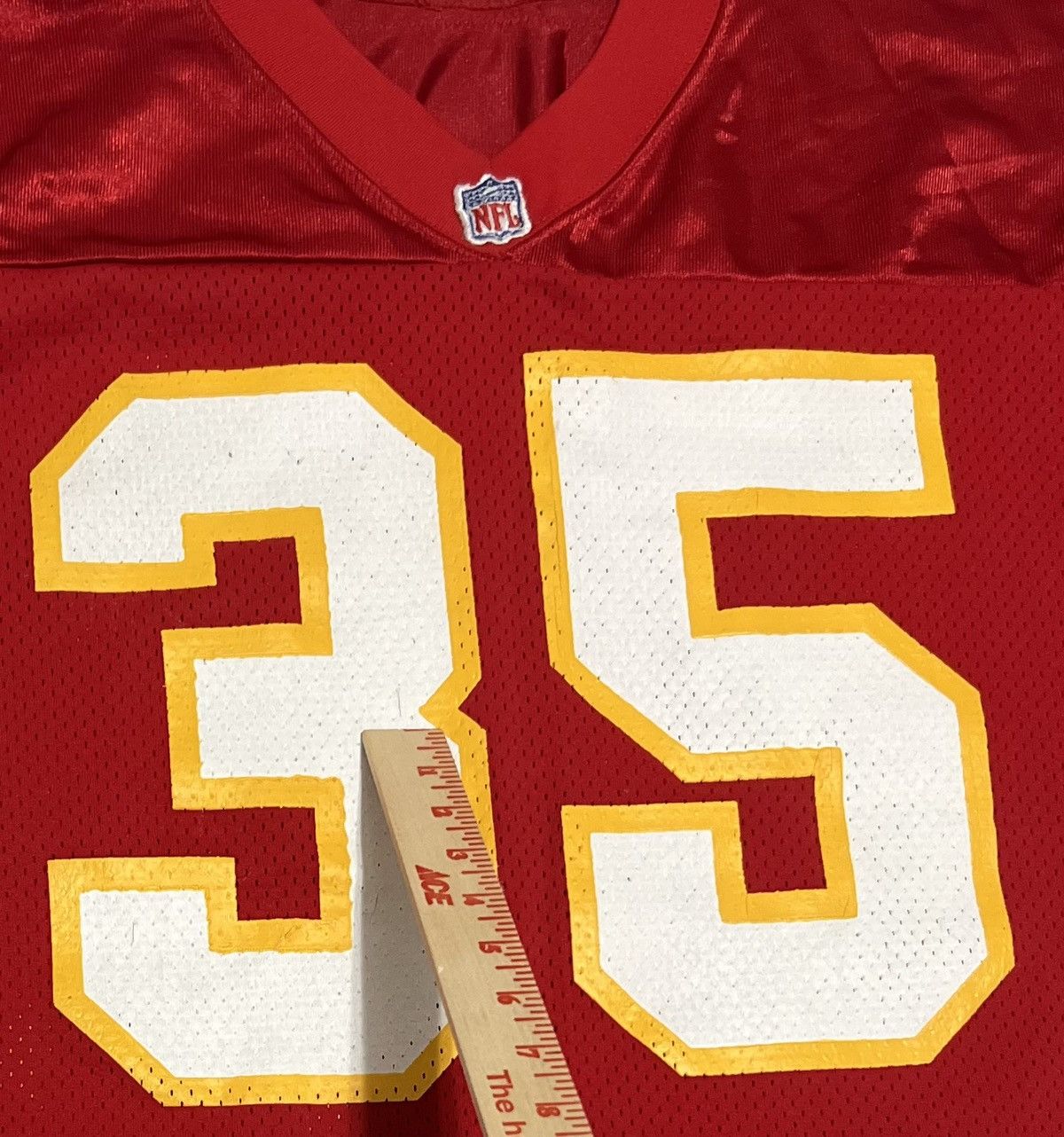 Wilson Vintage 90s Kansas City Chiefs Christian Okoye Wilson Jersey Size US L / EU 52-54 / 3 - 11 Thumbnail