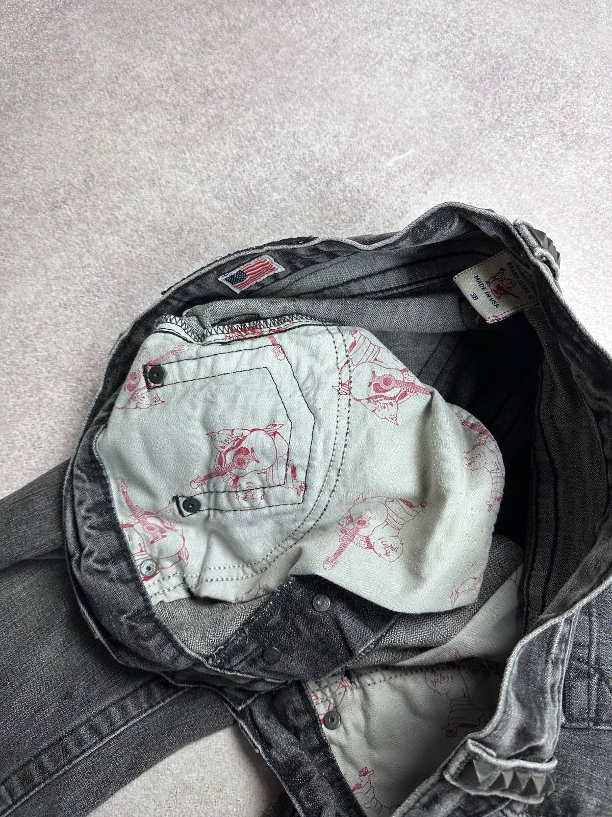 True Religion Vintage True Religion Rocco Baggy Jeans Rare 36 Straigth Size US 36 / EU 52 - 11 Thumbnail