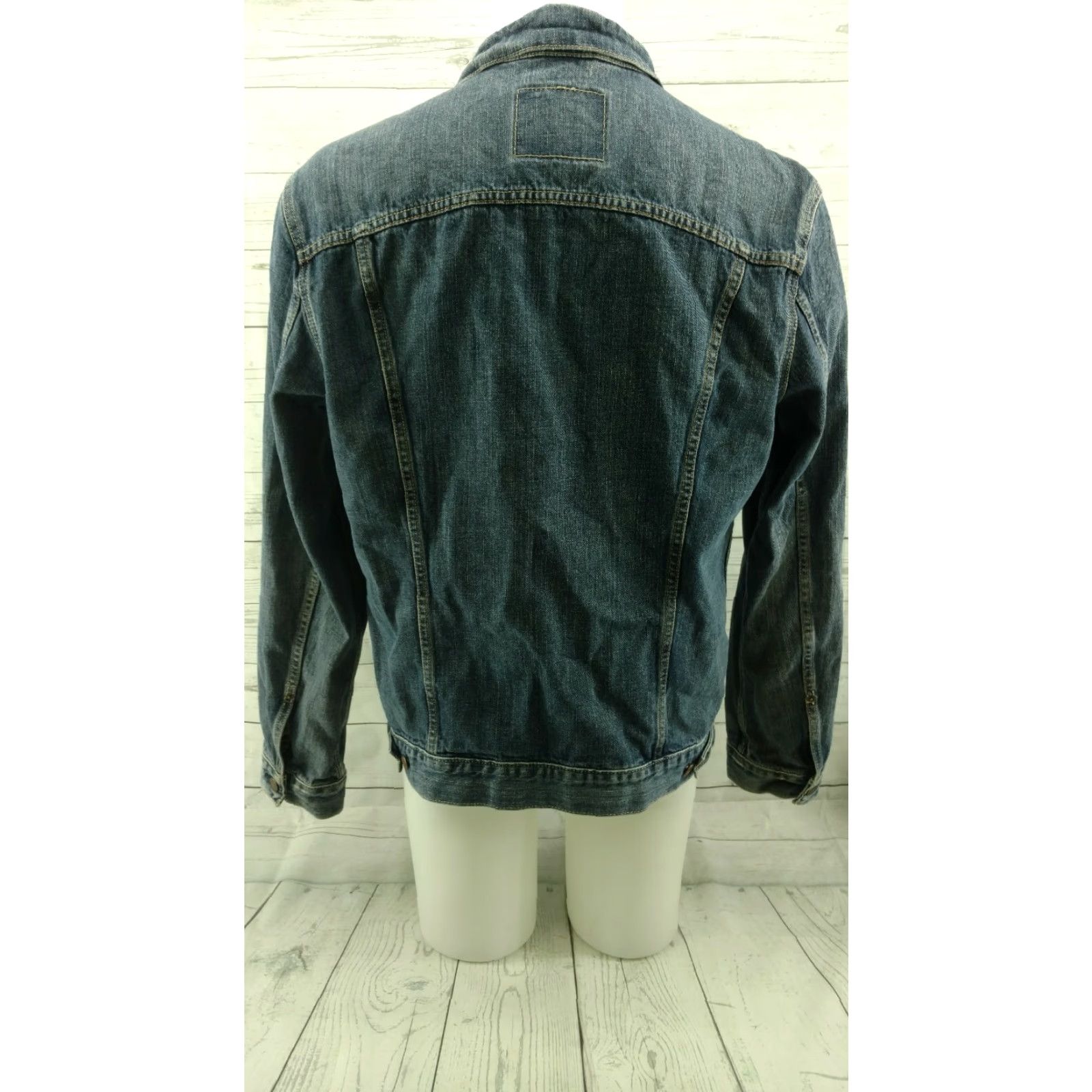 Levi's Levis Strauss Jacket Men’s XL Blue Red Tab Jean Jacket Shirt/Jacket Mens Blue Size US 36 / EU 52 - 7 Thumbnail